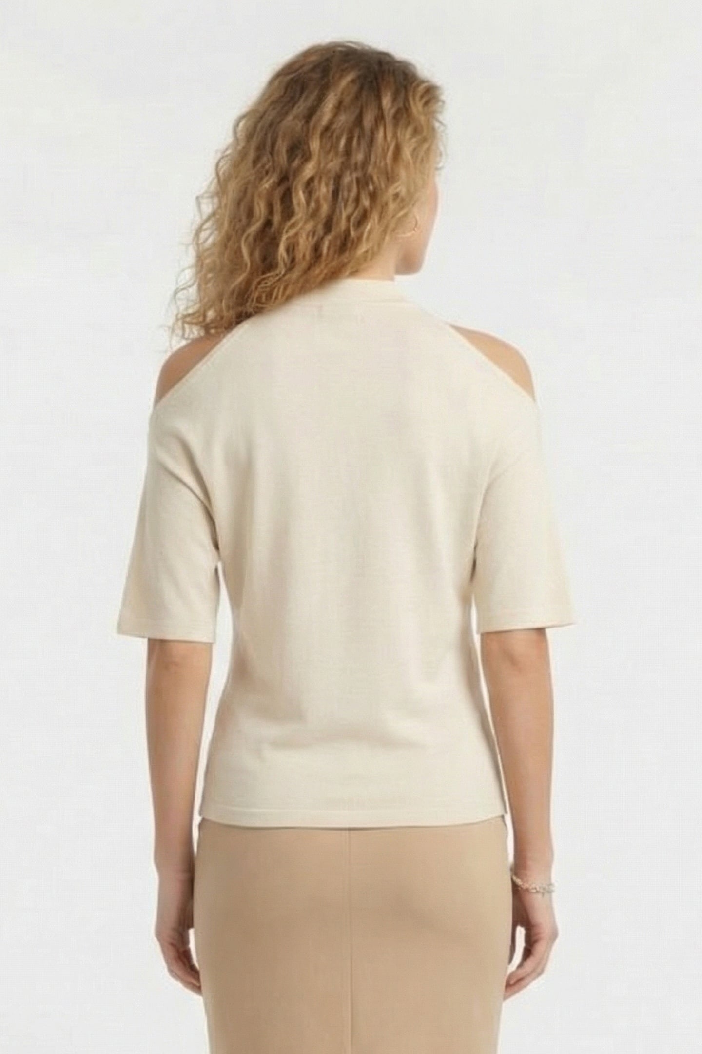 FLORAM T-SHIRT CLOUDY WHITE 2