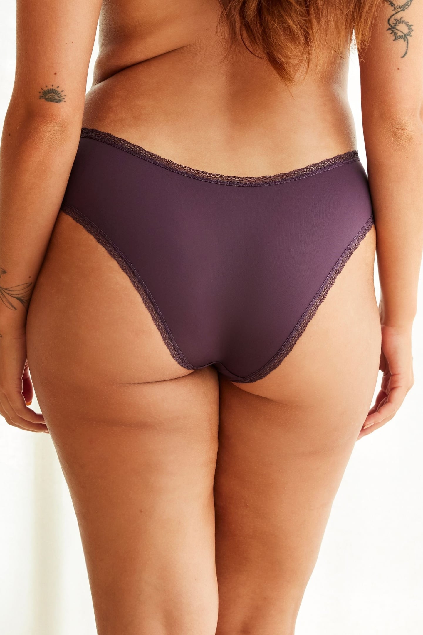 SHORTY SASJA AUBERGINE 3