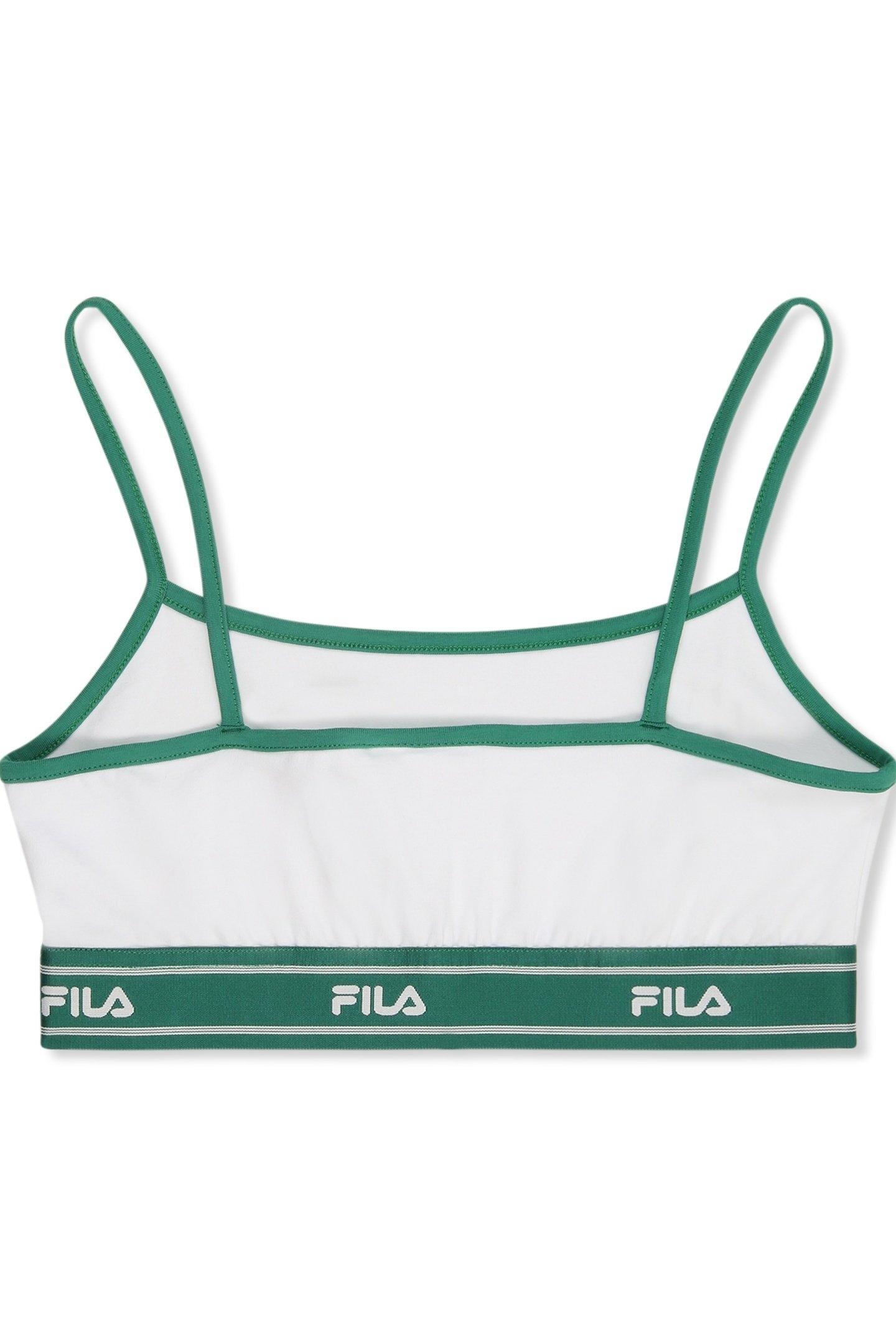 CANDELO TAPED SPAGHETTI BRA TOP BRIGHT WHITE 4