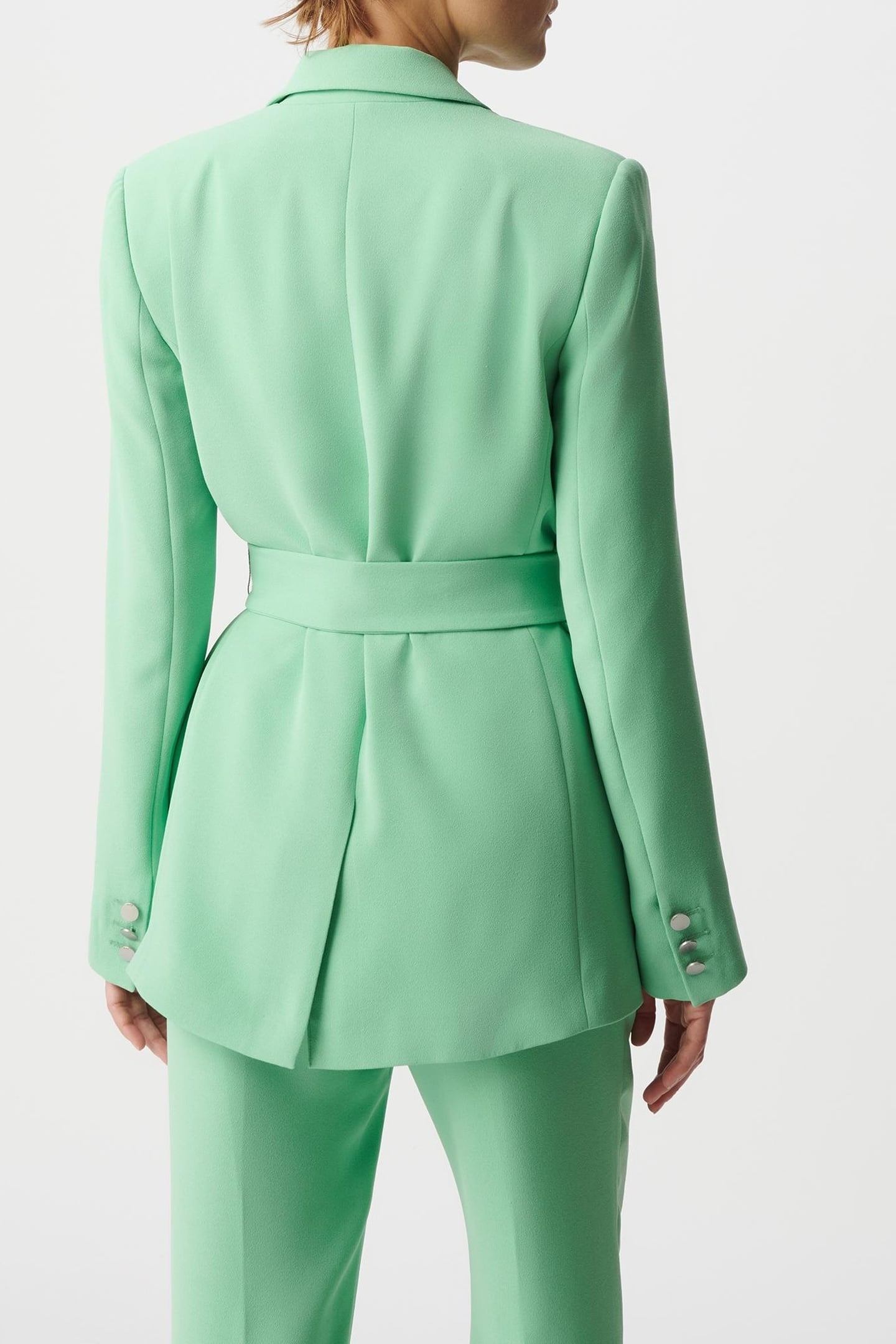 GREEN RECYCLED POLYESTER SUIT JACKET 3