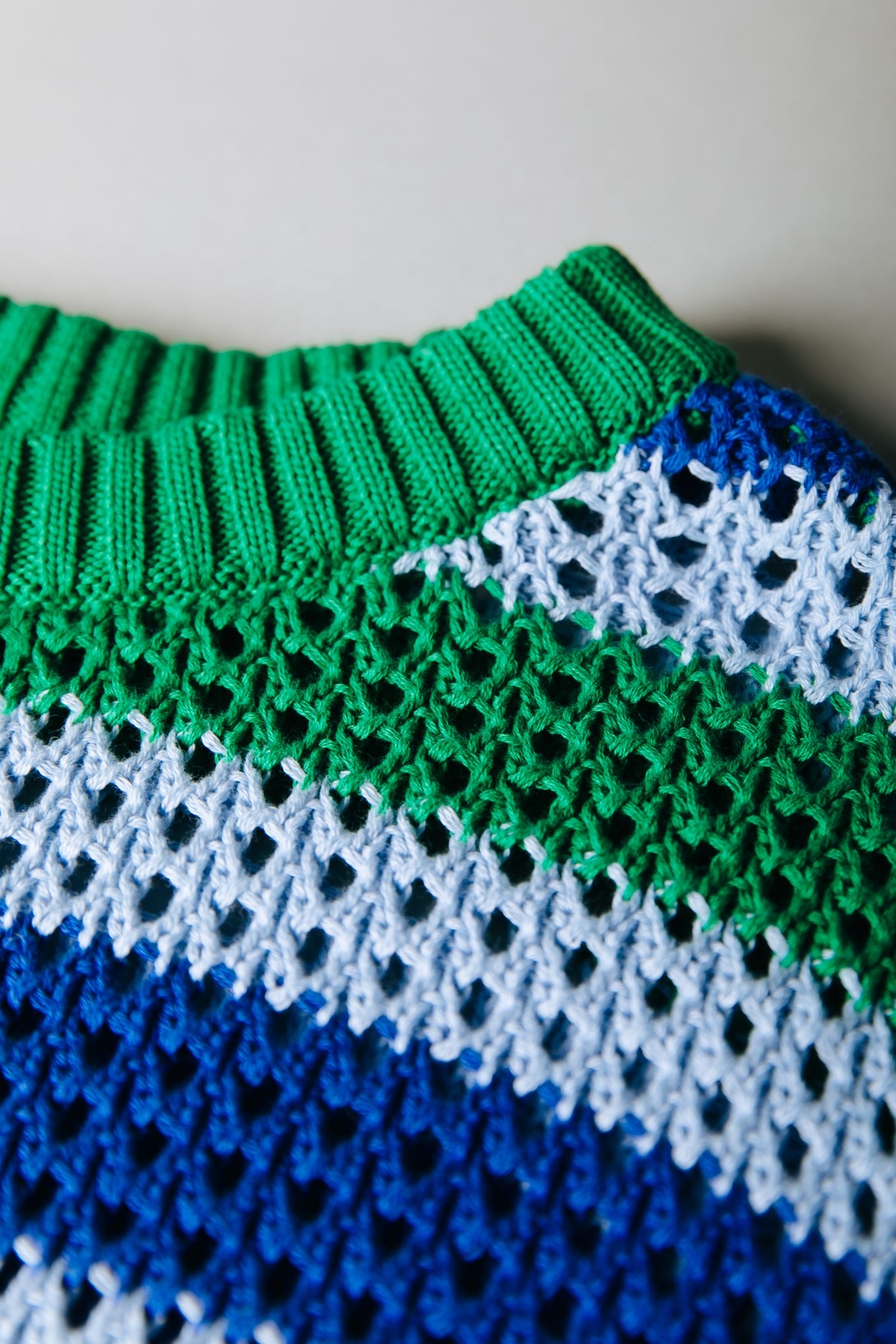 HOPE CROCHET STRIPE TOP SS MULTICOLOR 4