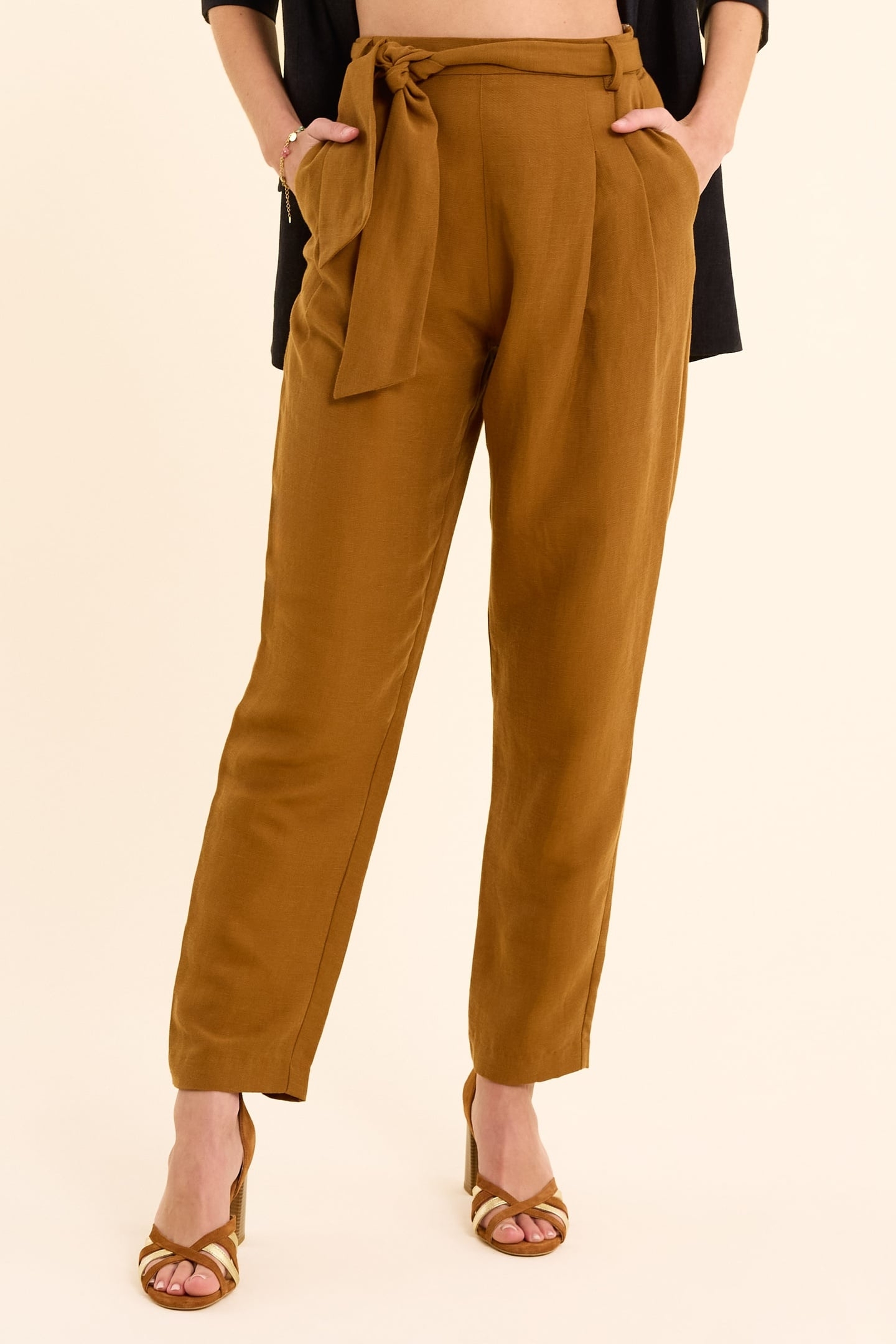 CAMEL SUIT PANTS CAMEL 1