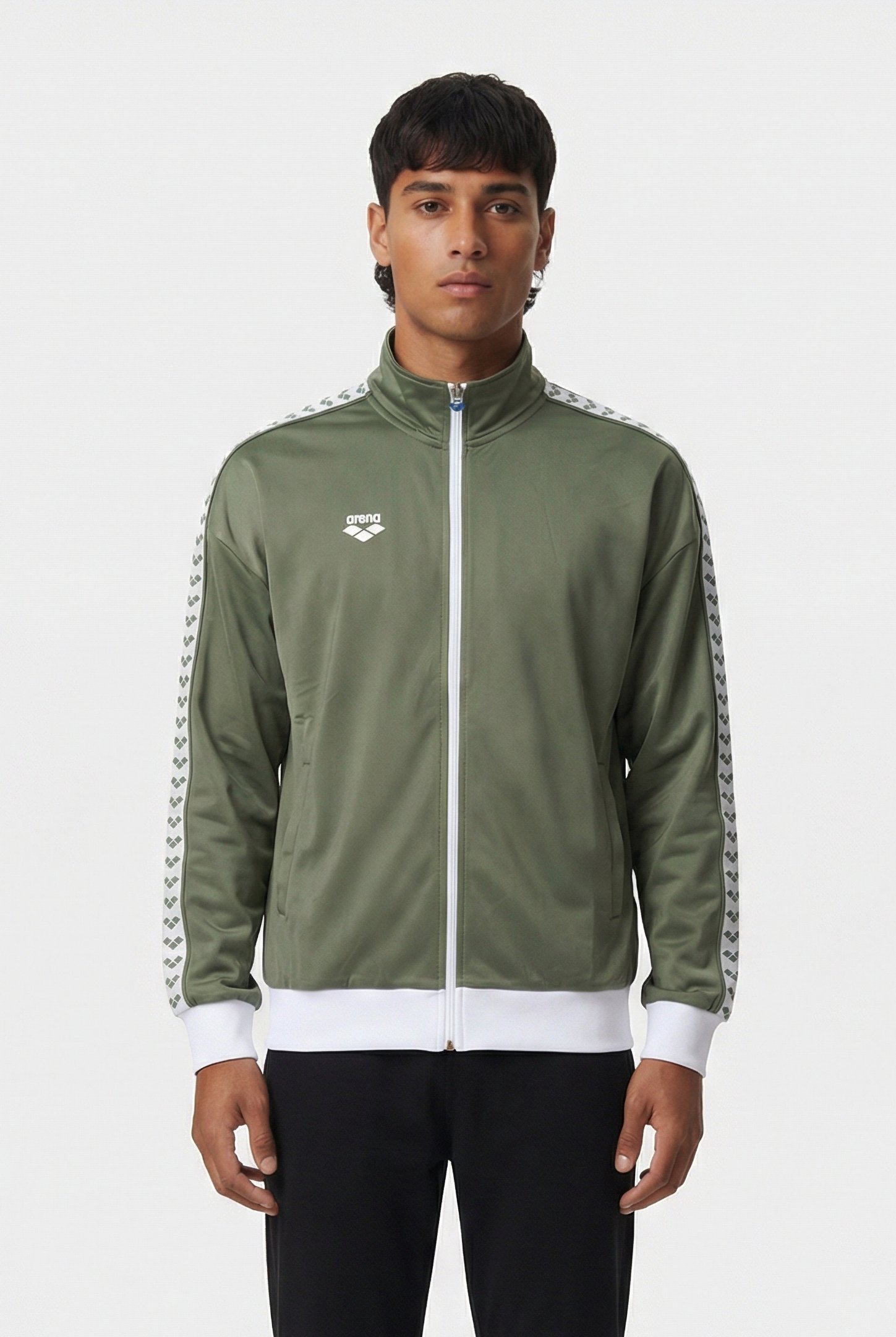 UNISEX TEAM JACKET OVERSIZE ARMY WHITE ARMY 2