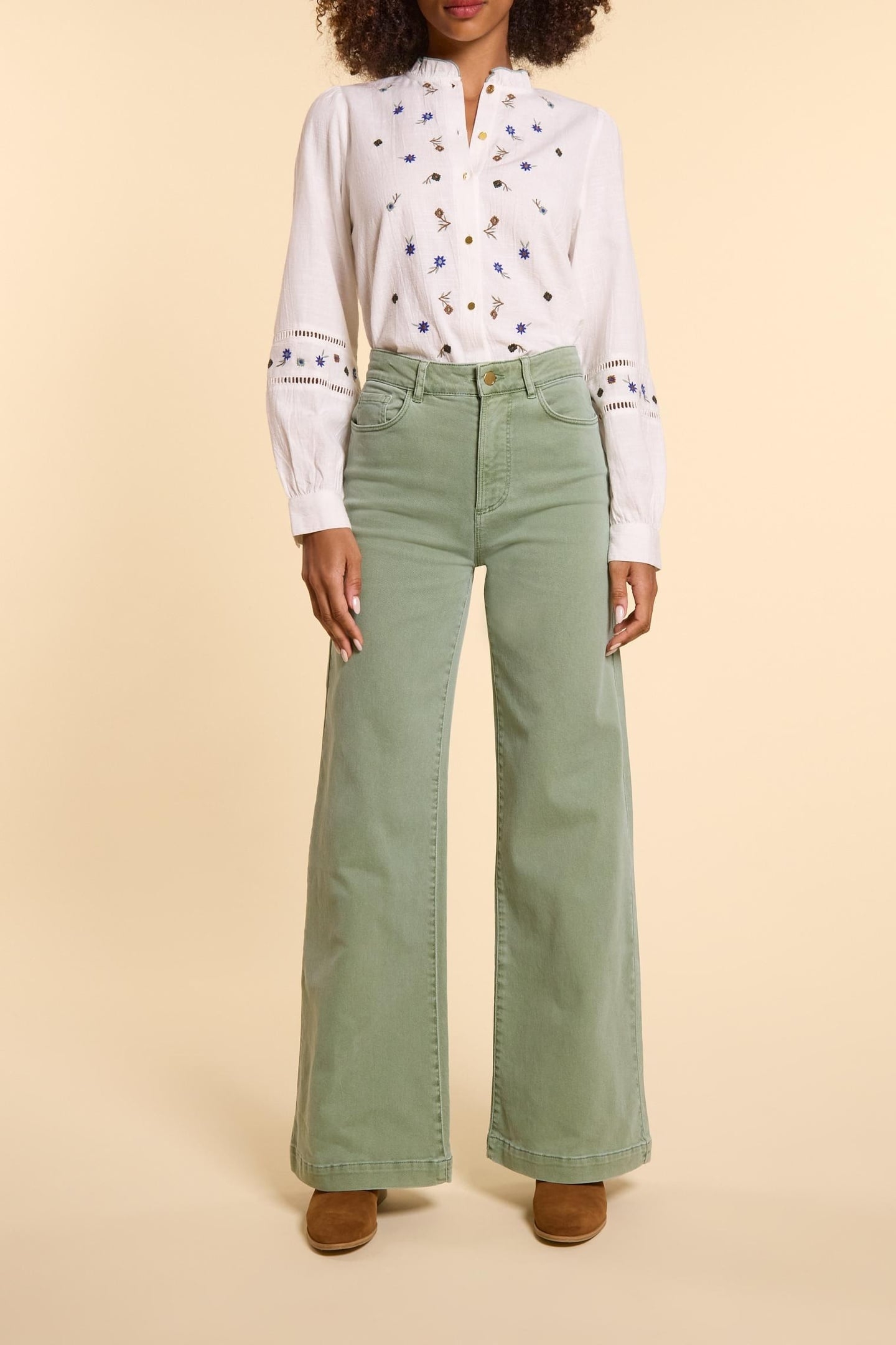 ALMONDO FLARED JEANS ALMONDO 1