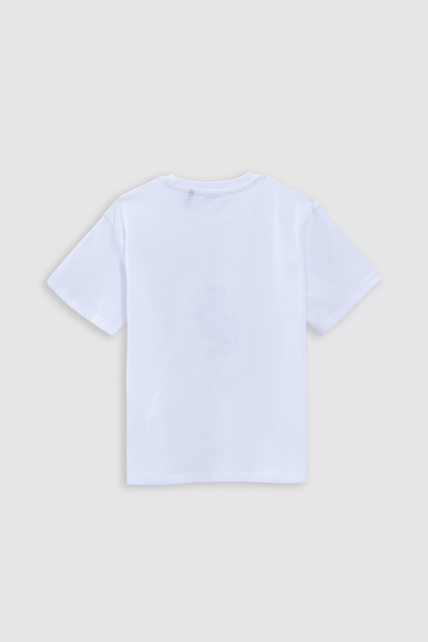REFLECTIVE WHITE ORGANIC COTTON SNAKE T-SHIRT 2