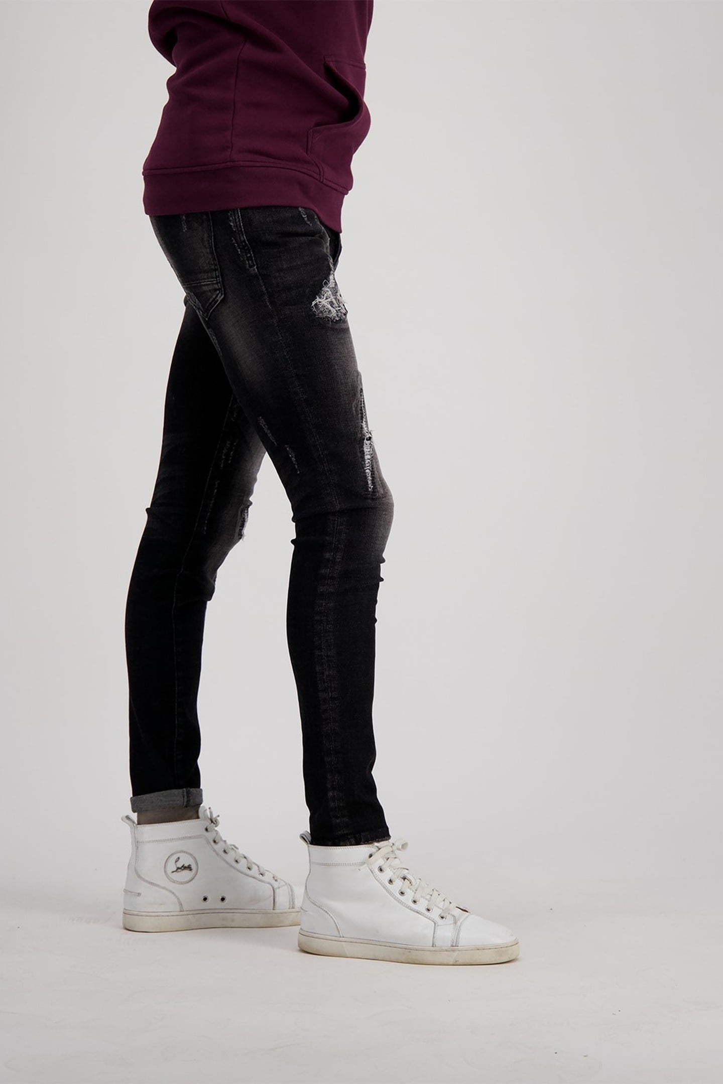 JUNGLE SUPER SKINNY JEANS VINTAGE BLACK 5