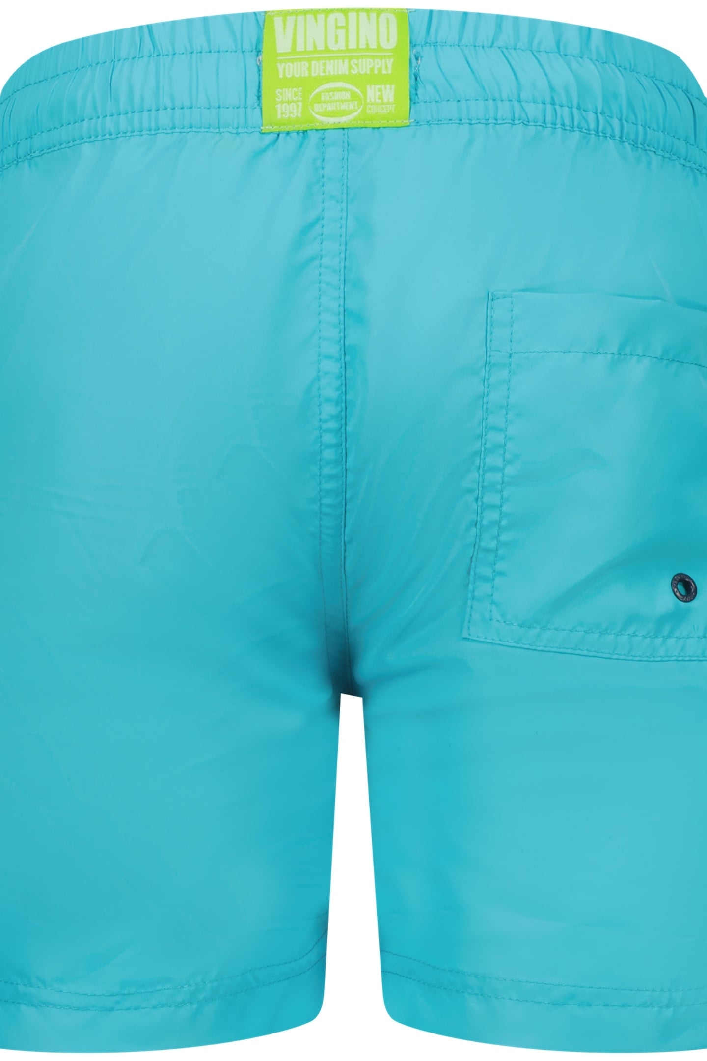 BASIC-SWIMTRUNK PALM BLUE 1