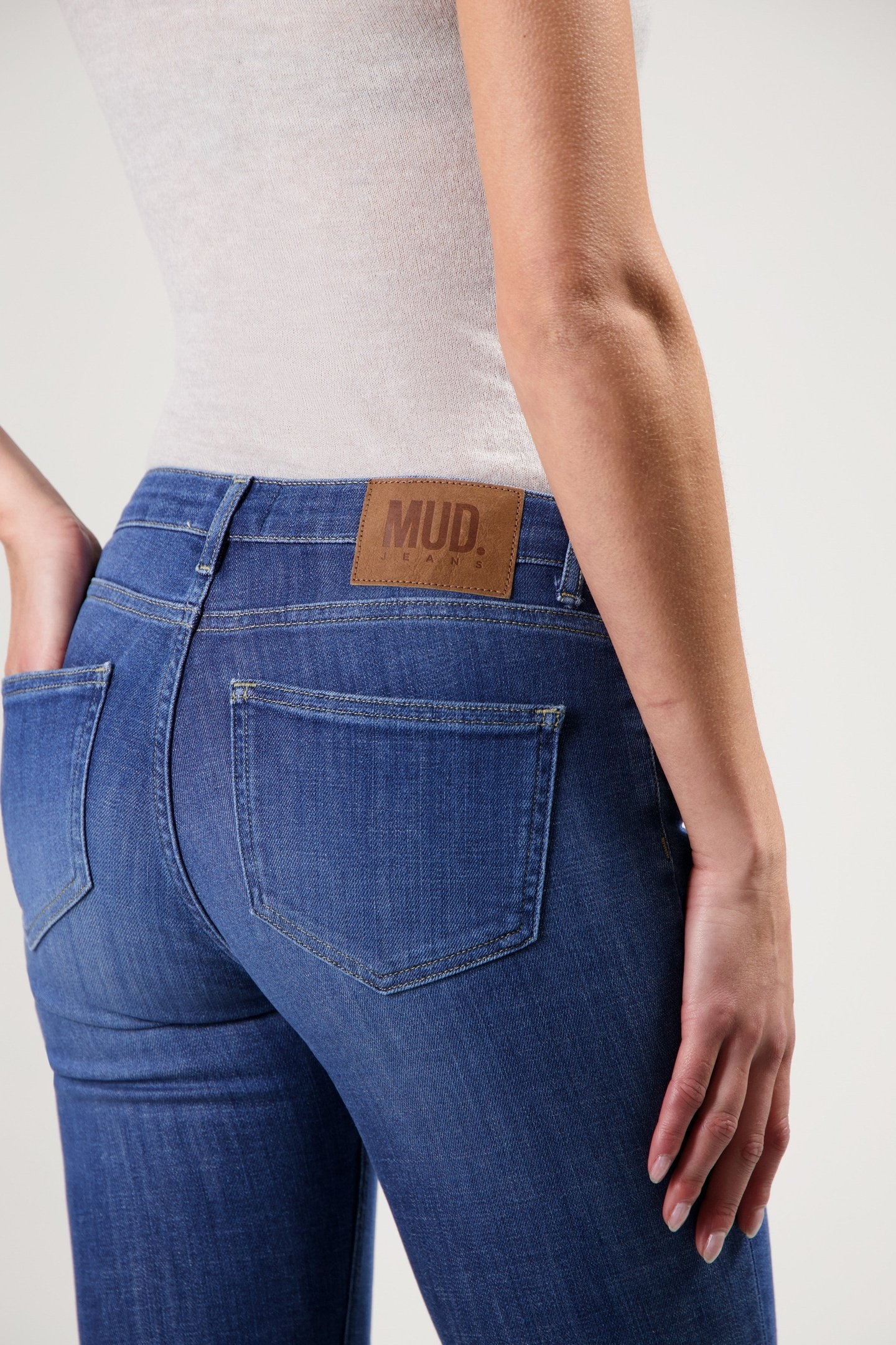 FAYE LOW SLIM STONE INDIGO 3