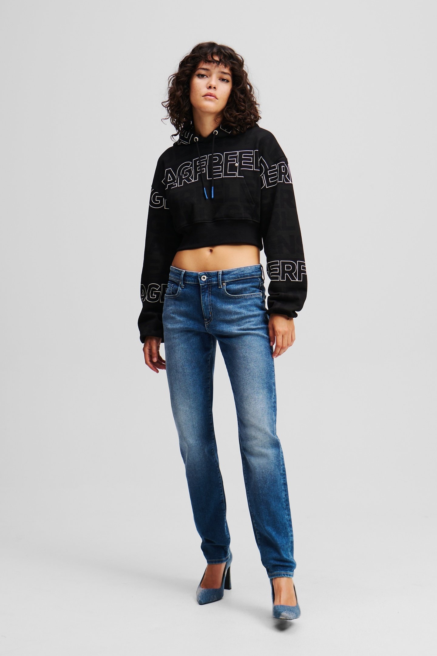 WASHED DARK BLUE KLJ MR SLIM DENIM 1