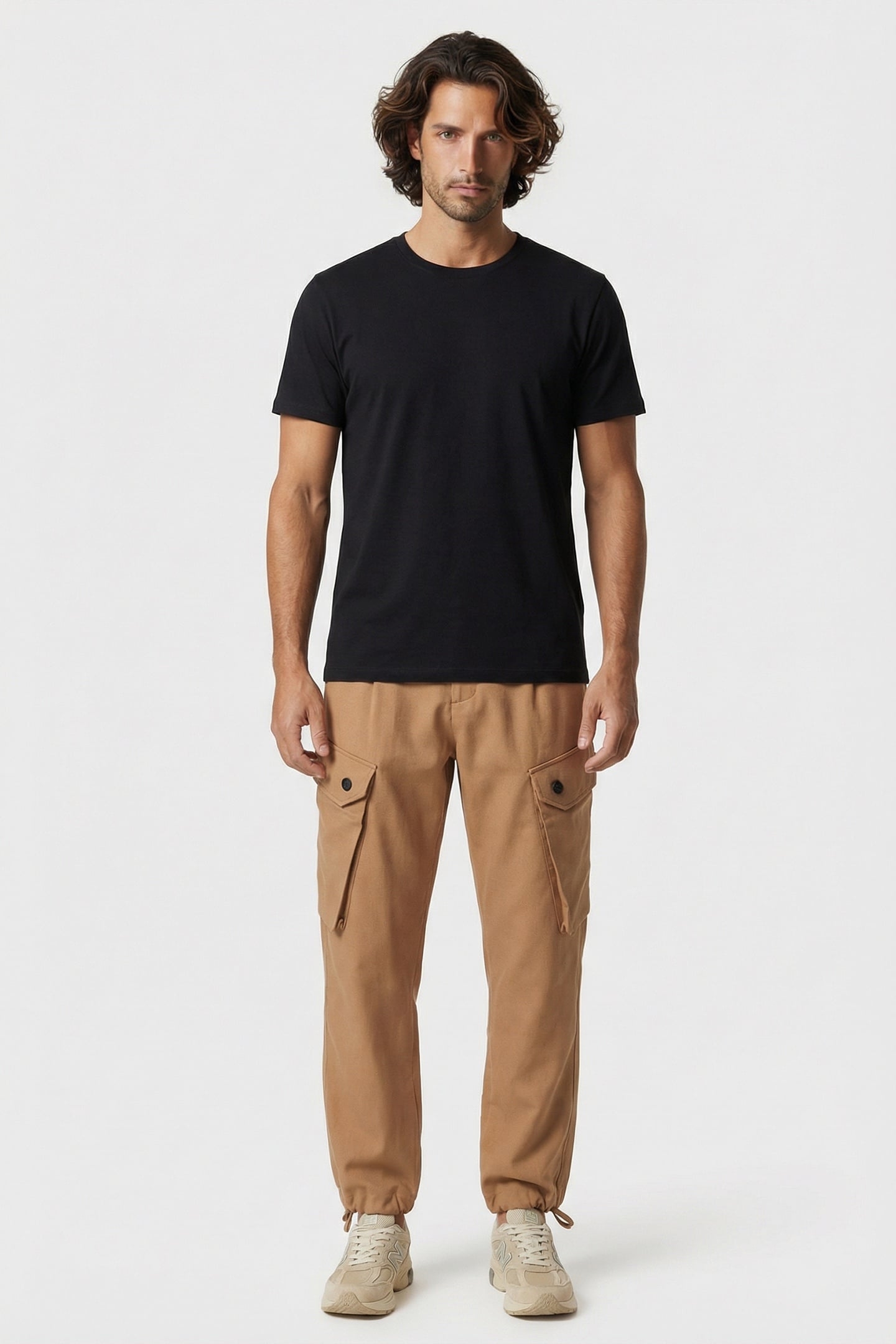 HASSAN TROUSER CAMEL 1