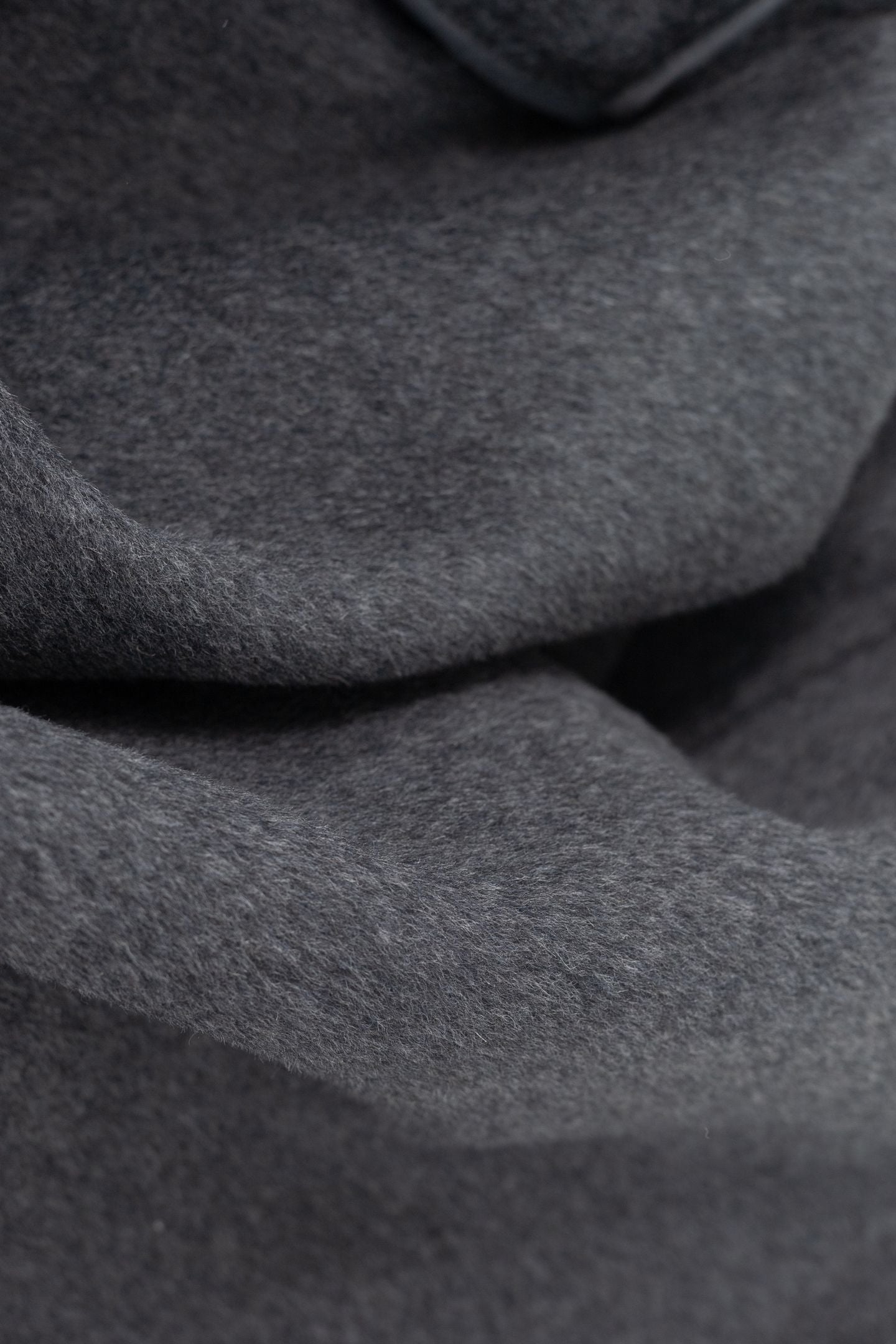 LONG GREY DOUBLE-BREASTED COAT 8