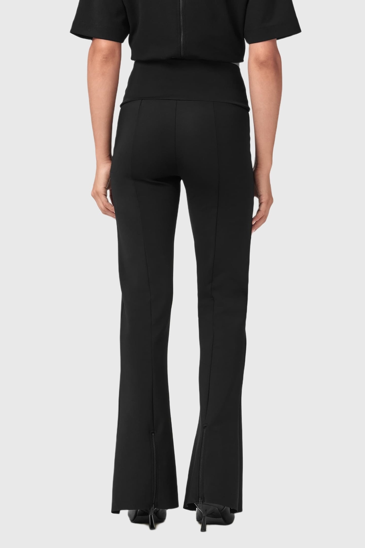 REBECCA ZIP TROUSER BLACK 4