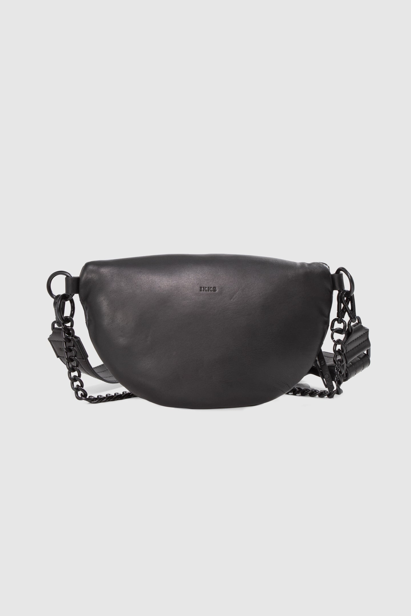 THE 1. BLACK QUILTED LEATHER WAIST BAG 2