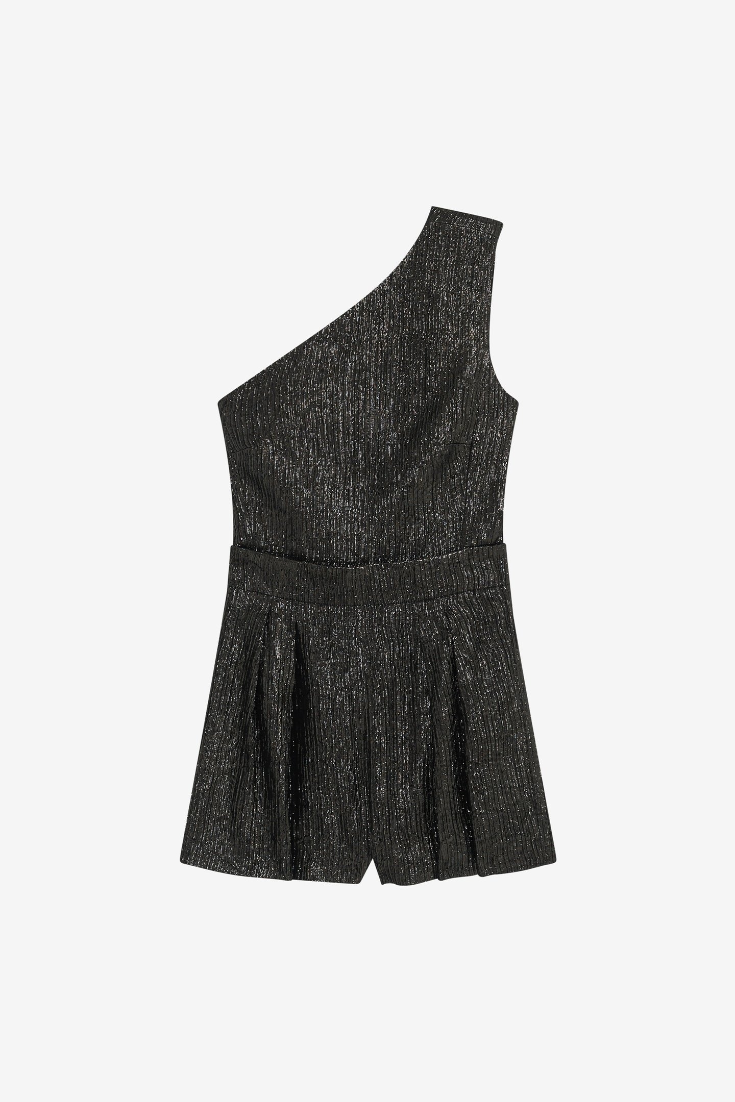ILIANA PLAYSUIT BLACK/BLACK LUREX EXP 5