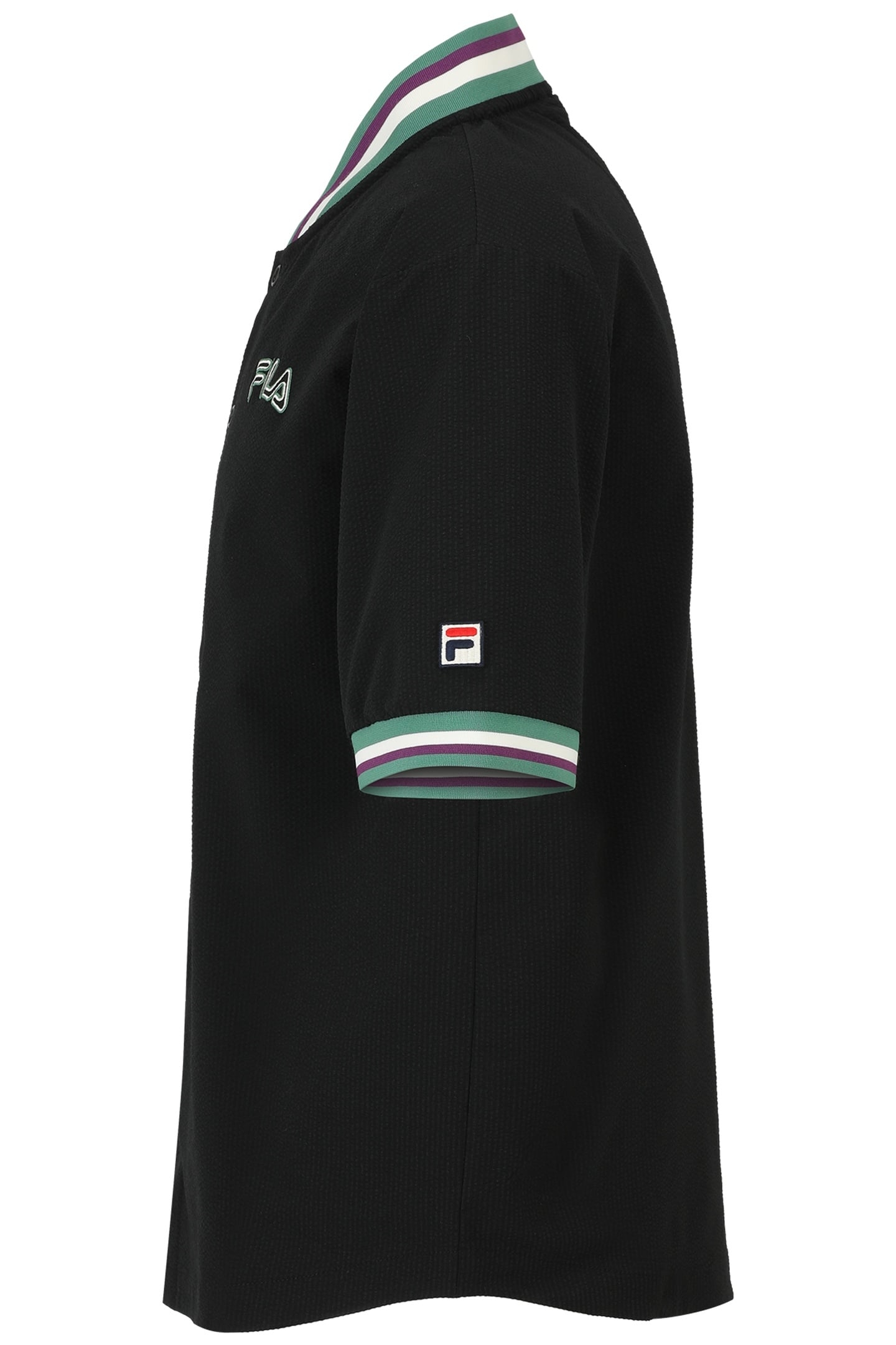 LUZAT LOOSE BASEBALL SHIRT BLACK 3