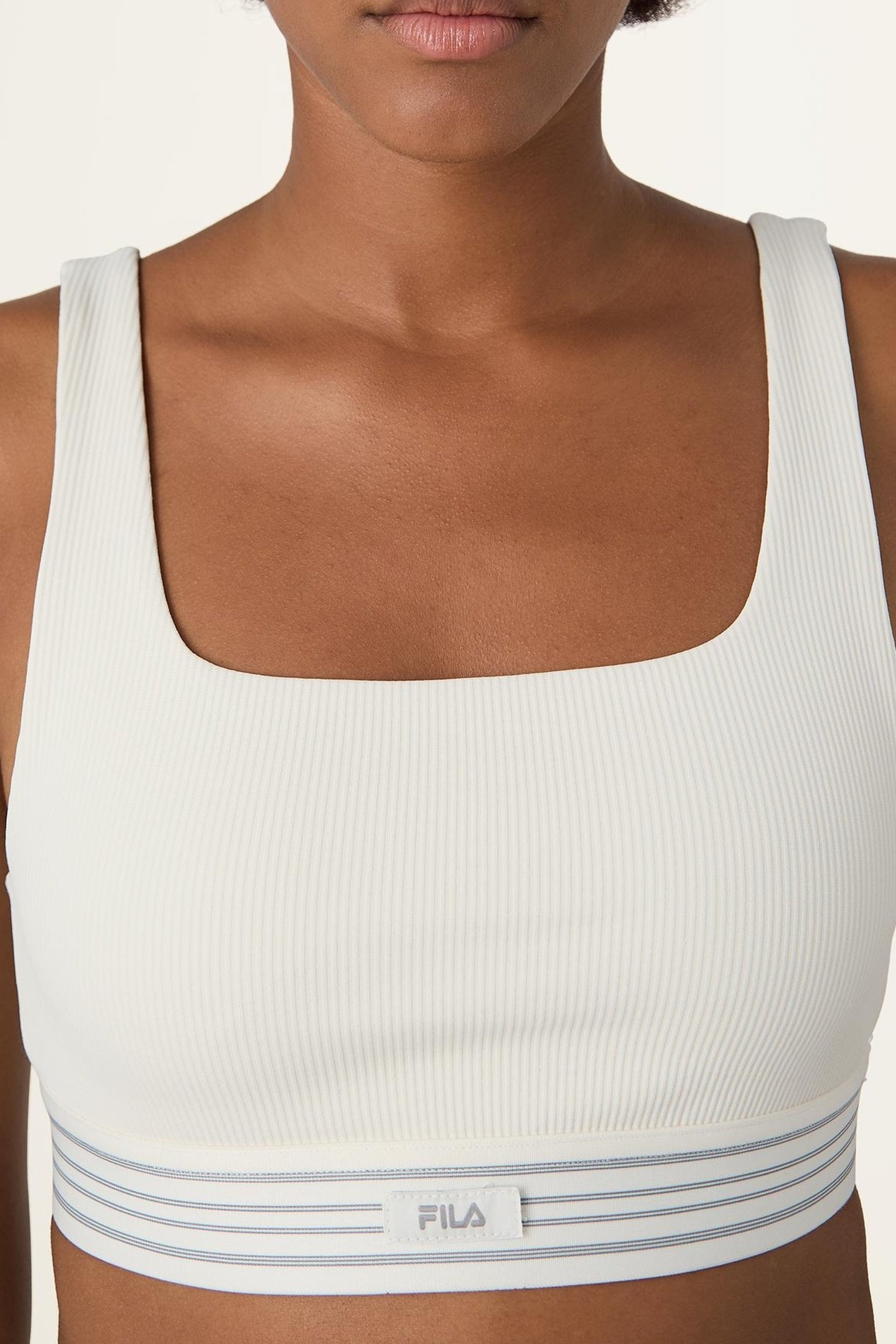 BELLAGIO RIBBED BRA TOP EGRET 6