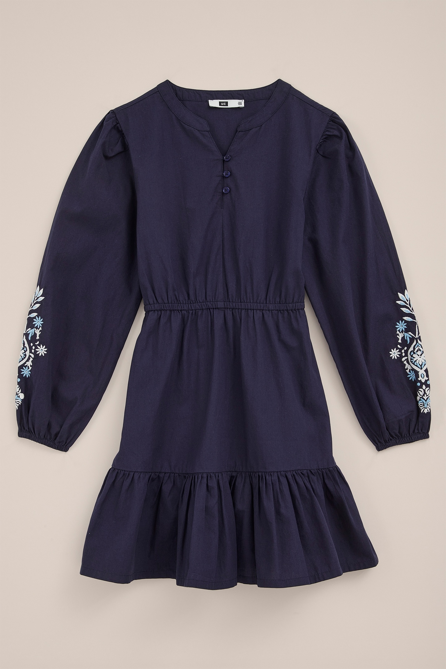 DRESS MID LENGTH DARK BLUE 3