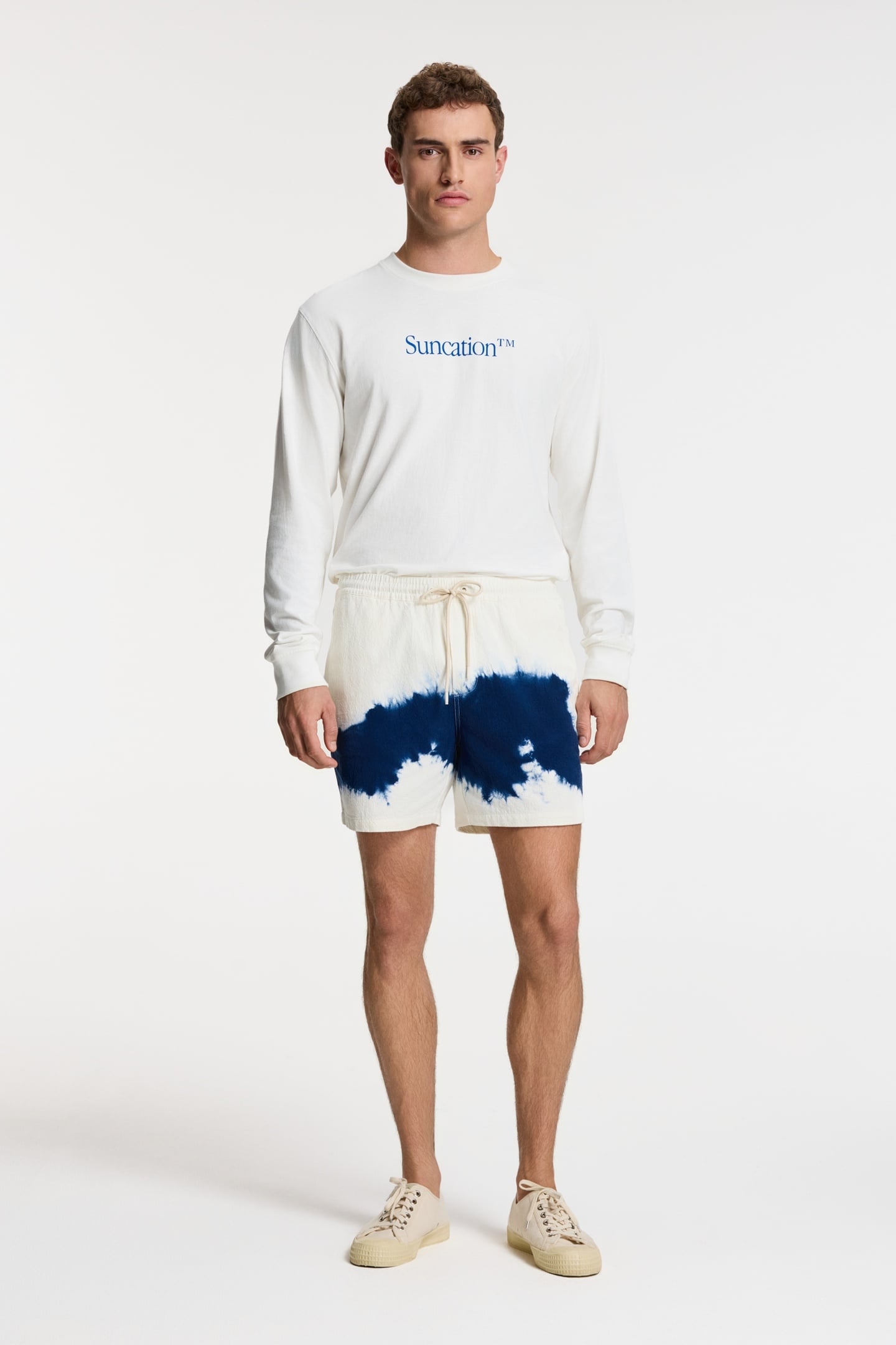 JOSH SHORTS TIE DYE WHITE 2