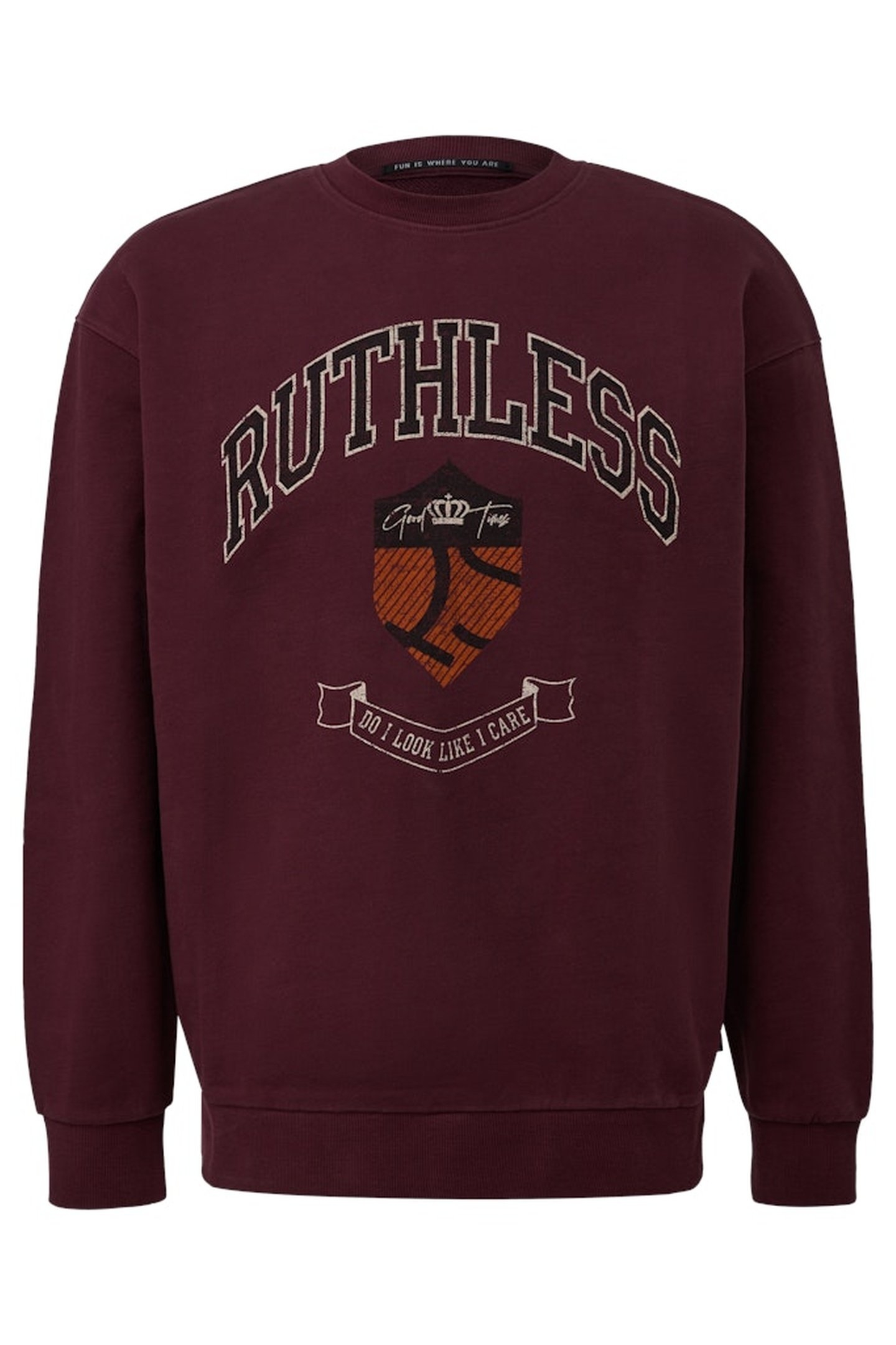 S.OLIVER-QS SWEATSHIRTS BURGUNDY 4