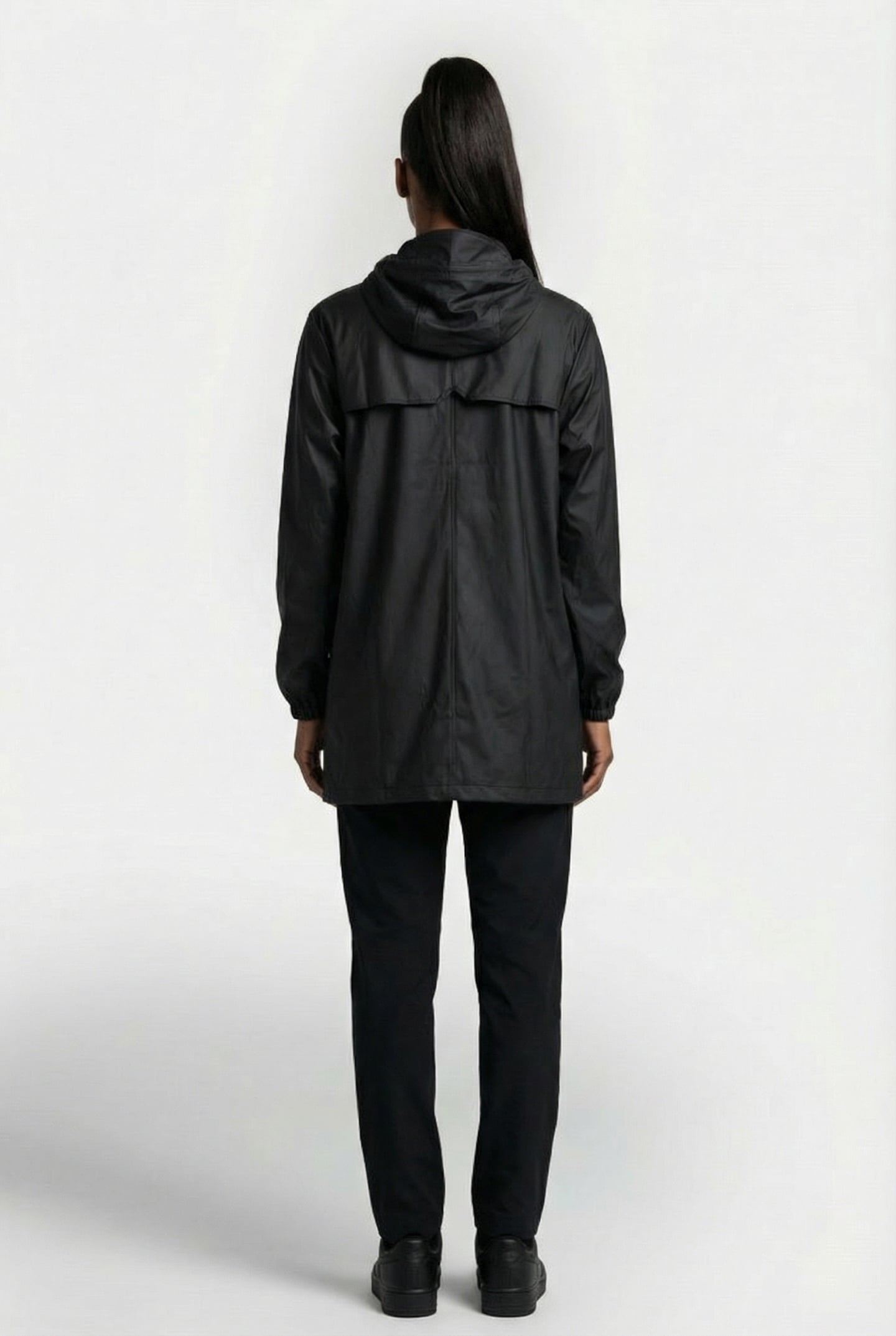 UNISEX CARGO LONG JACKET W3 BLACK 3