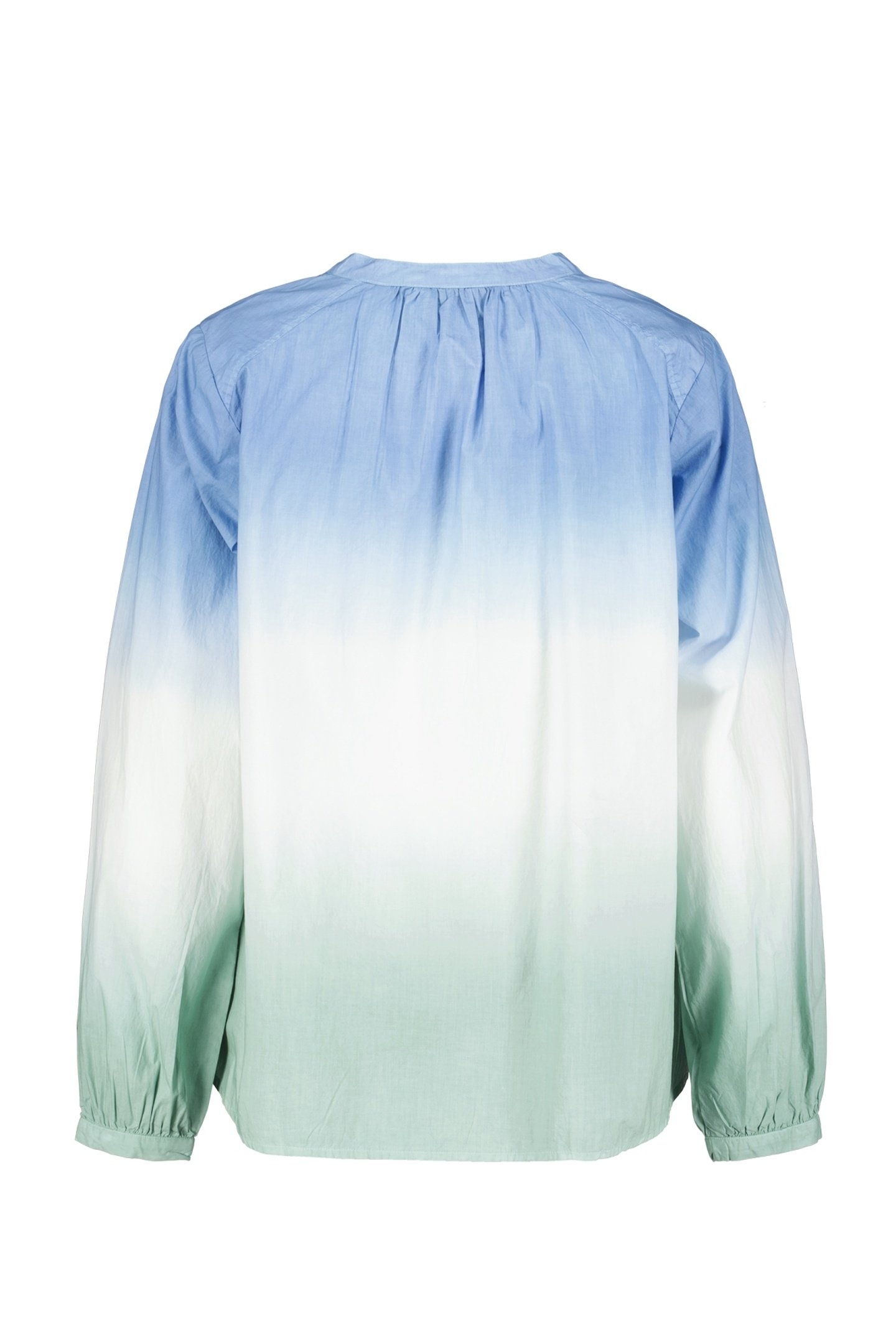 BLOUSE NELSI DIP DYE SKY BLUE 5