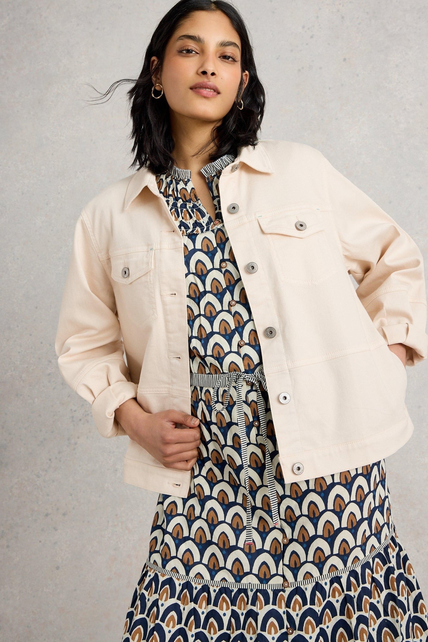 CAMILLE DENIM JACKET LIGHT NATURAL 2