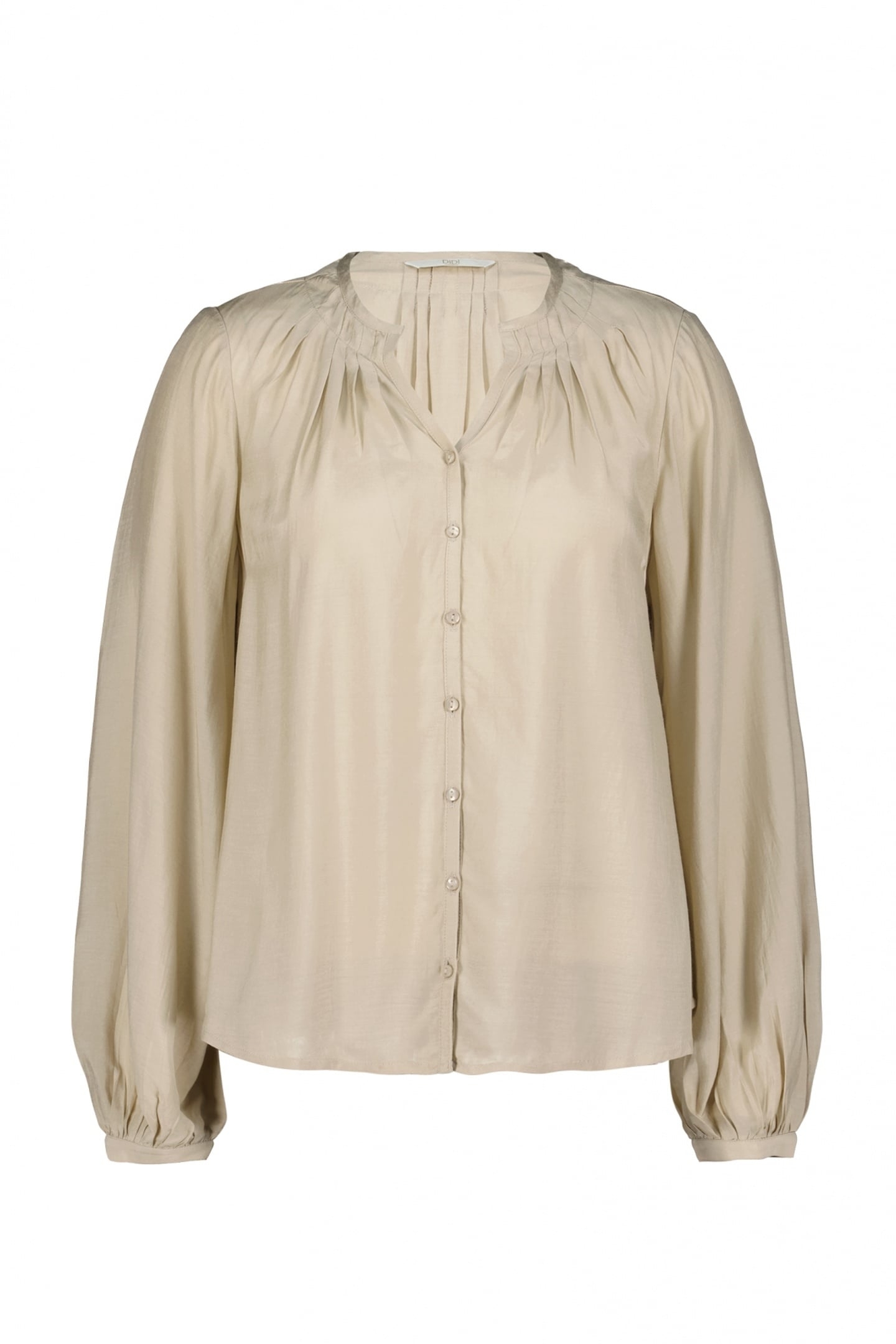 BLOUSE SKY FEATHER GREY 4