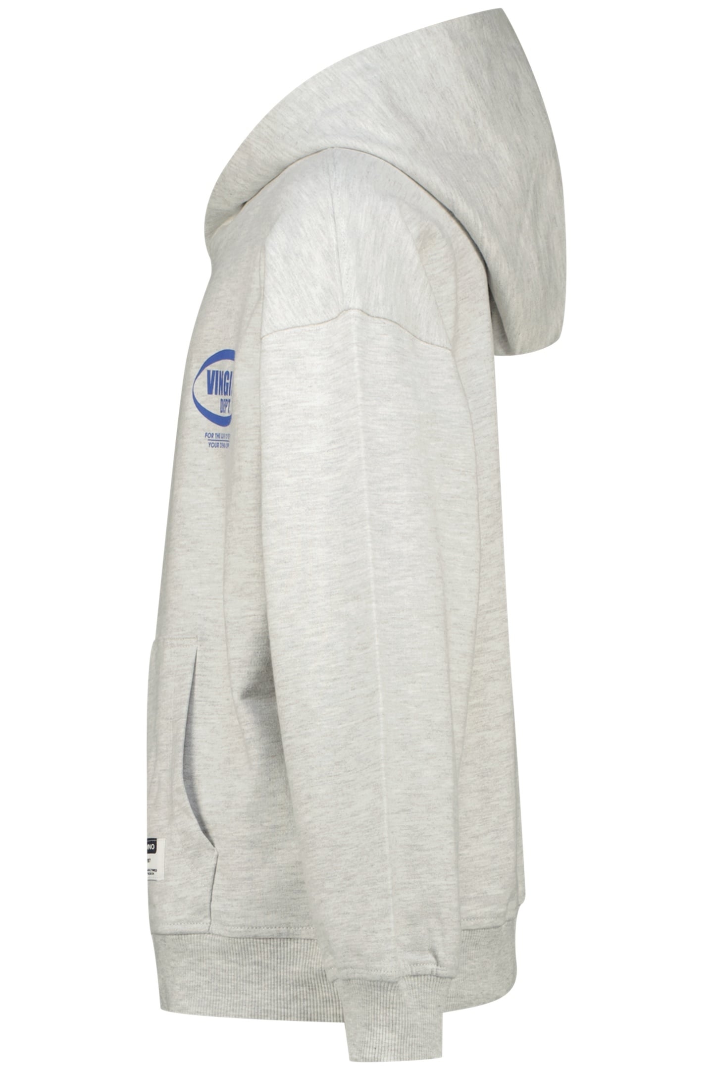 BASIC-HOODY FEARLESS GREY MELEE 3