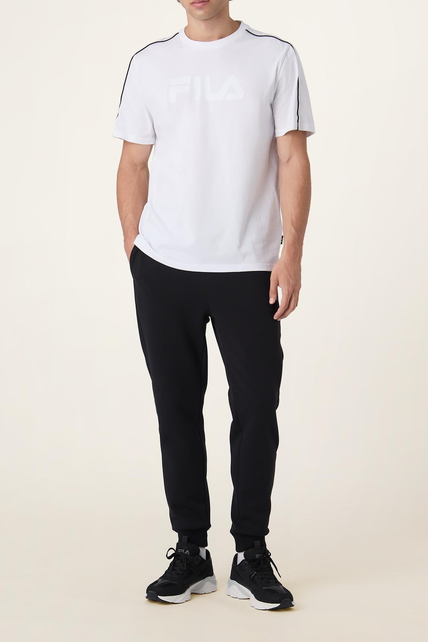 RIVOLI RELAXED LOGO T-SHIRT BRIGHT WHITE 2