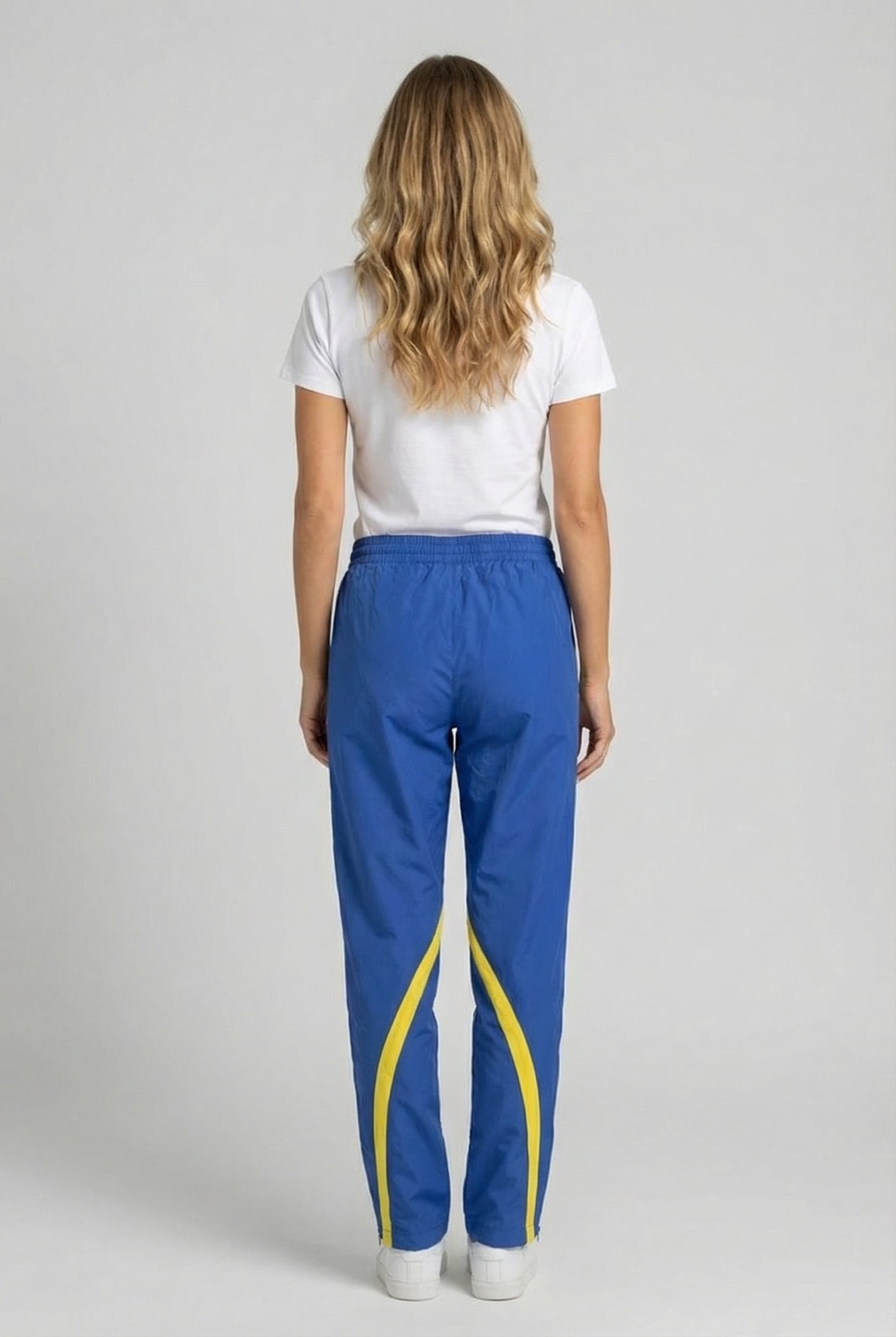 UNISEX SWEDEN WARM UP PANT ROYAL YELLOW 3