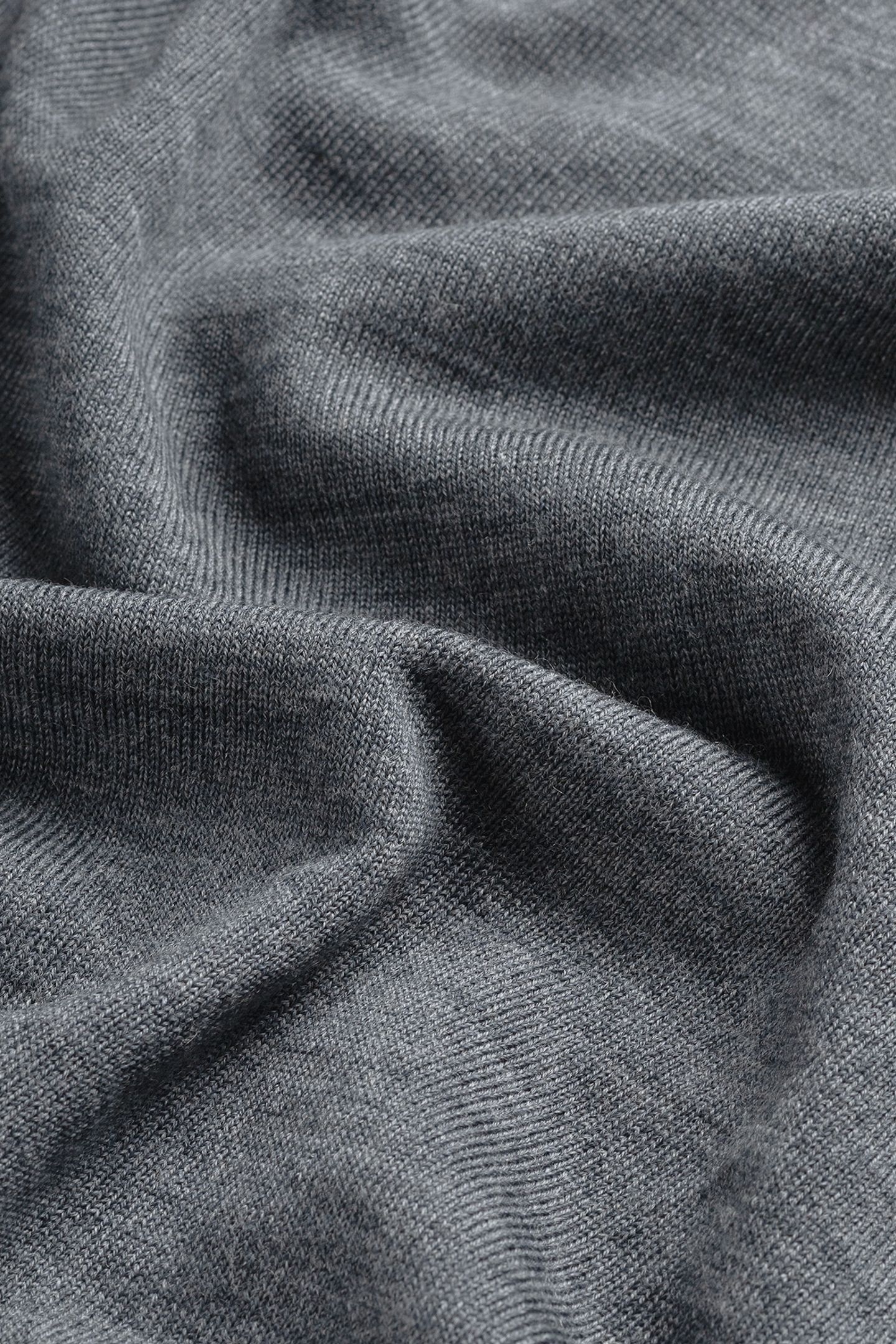 V-NECK 100% MERINO STORM GREY 4