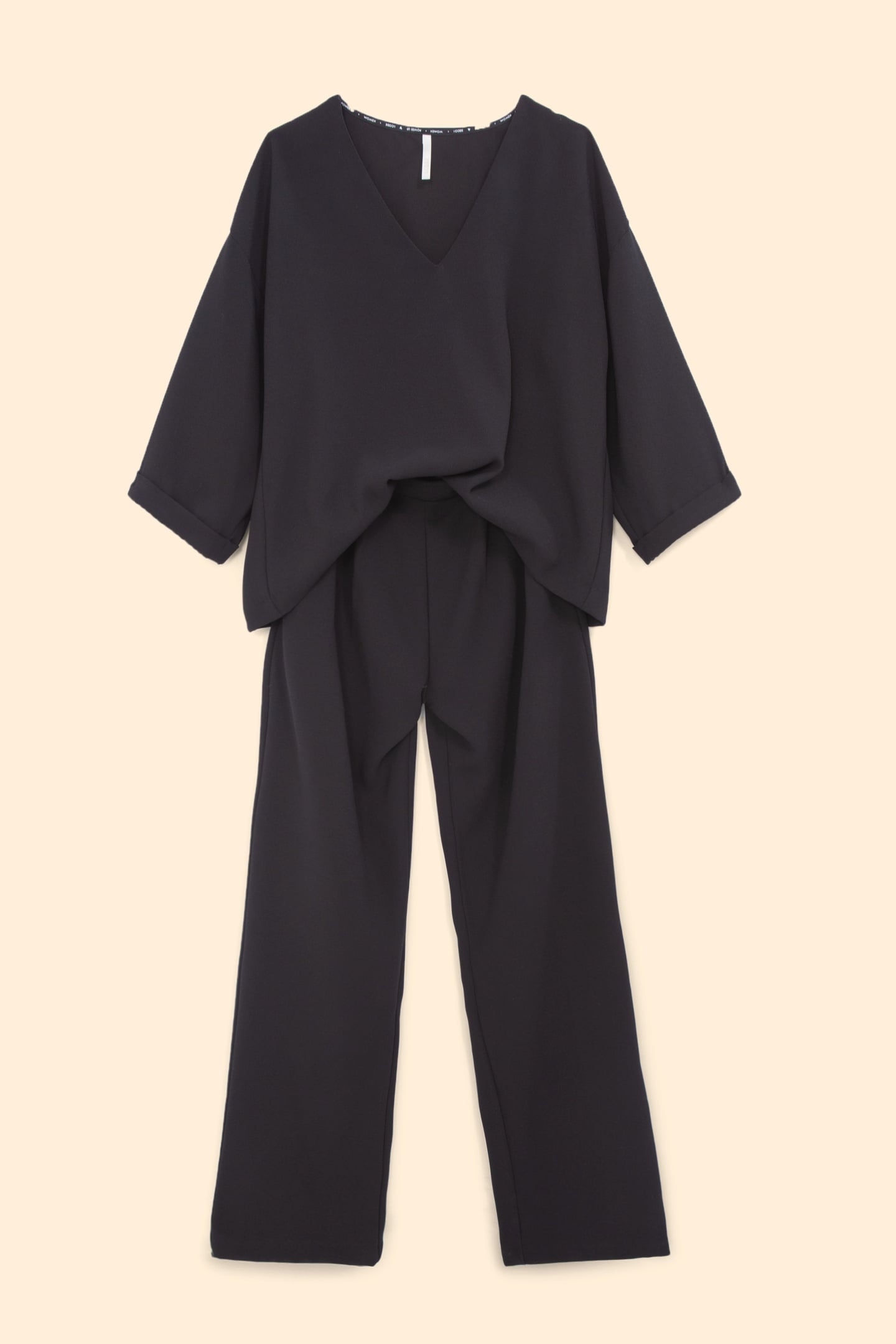 BLACK 2-IN-1 JUMPSUIT BLACK 5