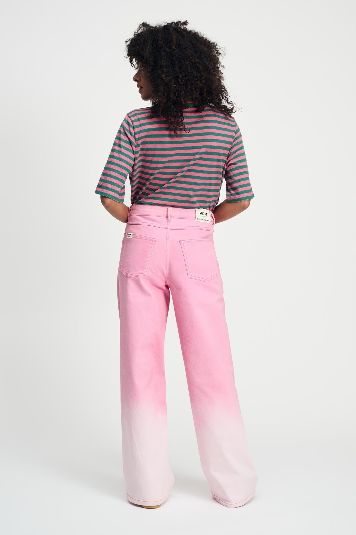 JEANS - GRADIENT RASPBERRY PINK 5