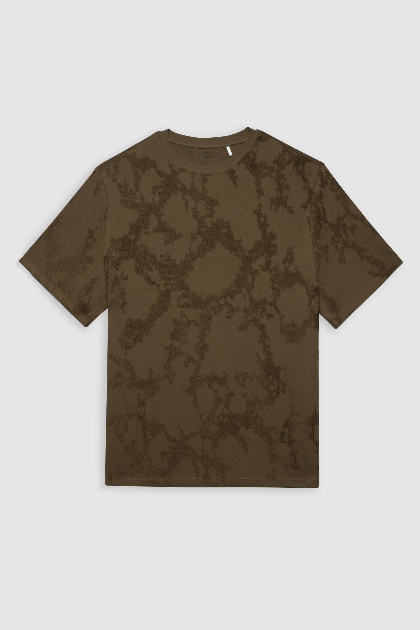BRONZE CAMOUFLAGE JACQUARD T-SHIRT 5