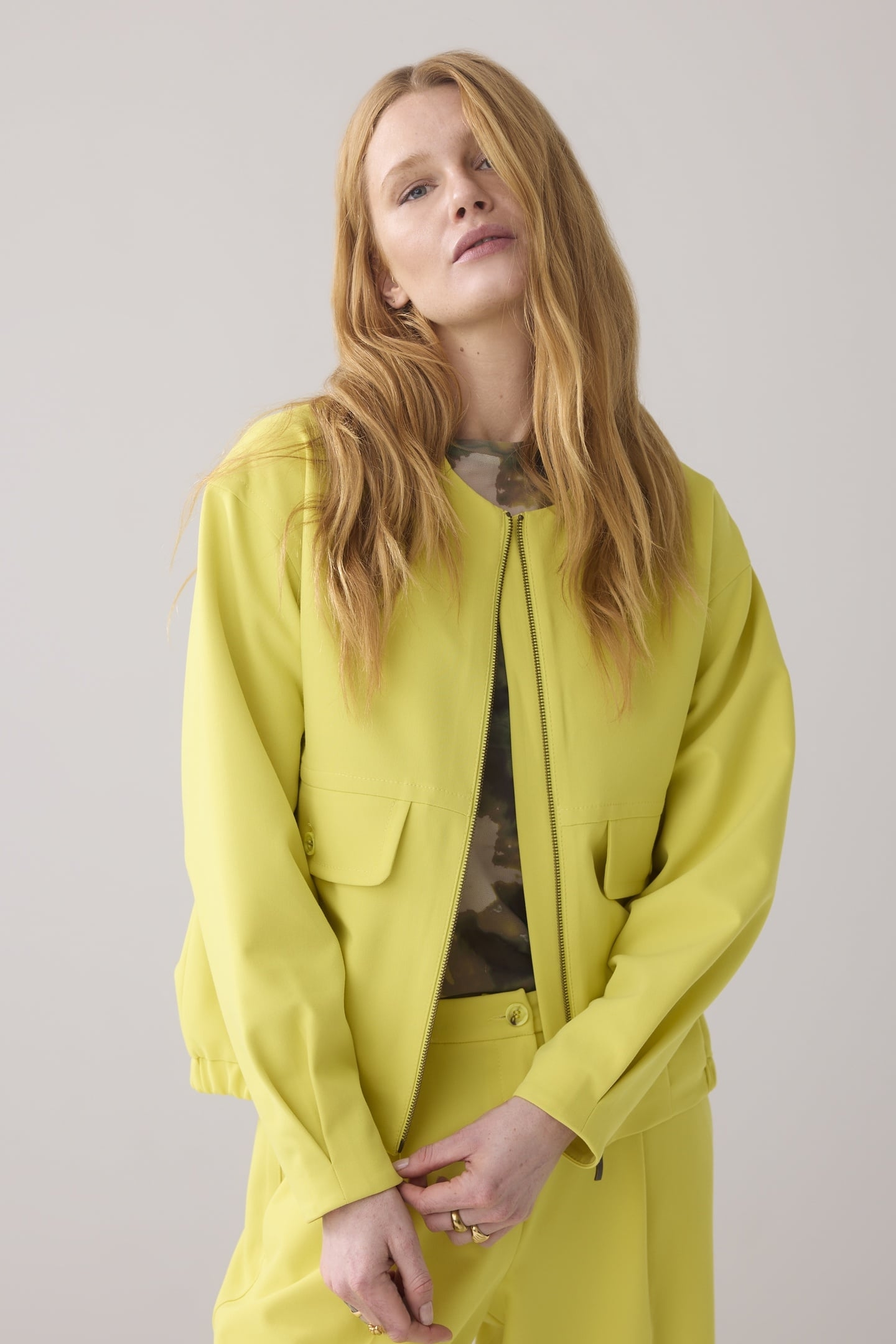 JACKET UNI MIMOSA YELLOW 4