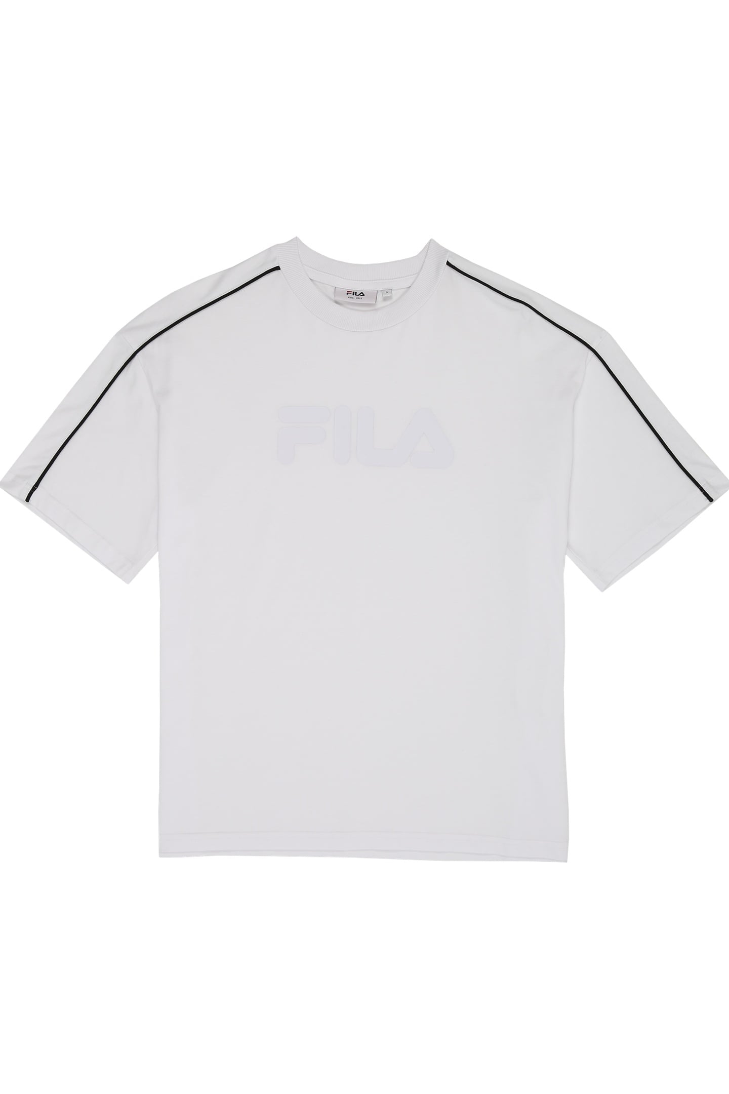 RIVOLI OVERSIZED GRAPHIC T-SHIRT BRIGHT WHITE 5