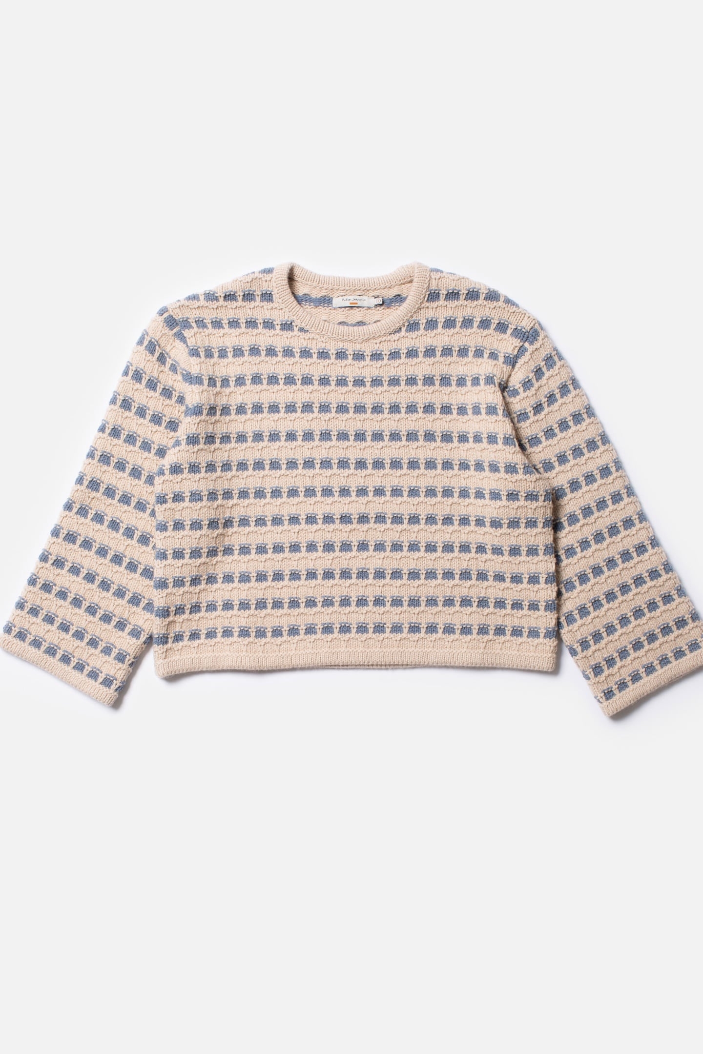 GERD STRIPED KNIT SWEATER BLUE 4