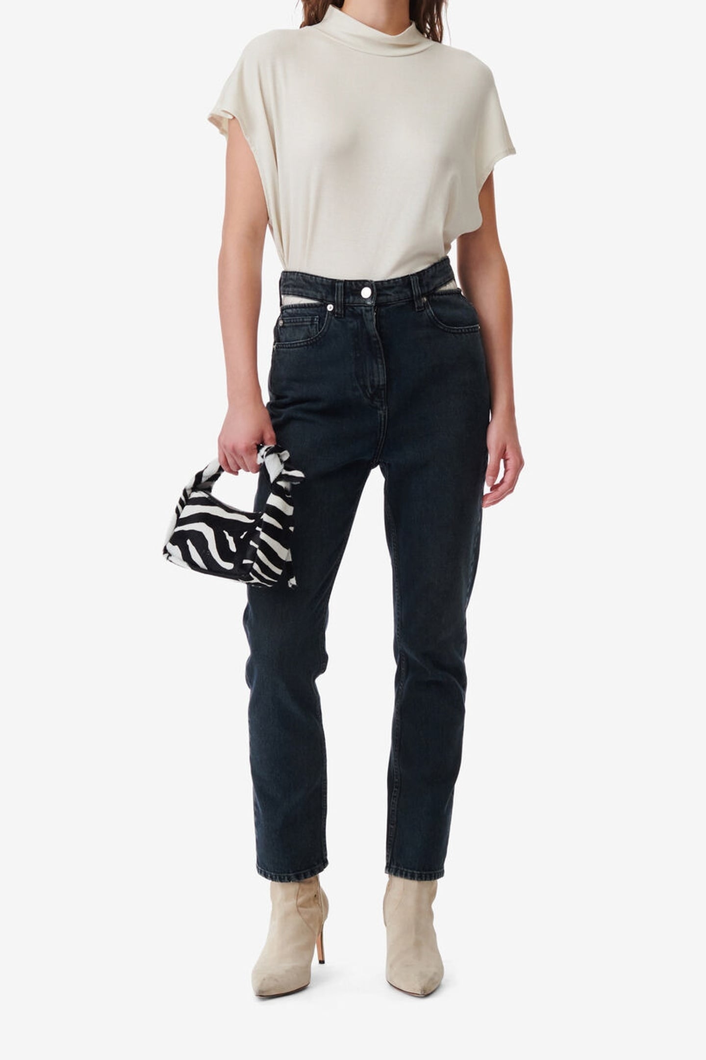 TOURO TROUSER BLUE BLACK USED 1