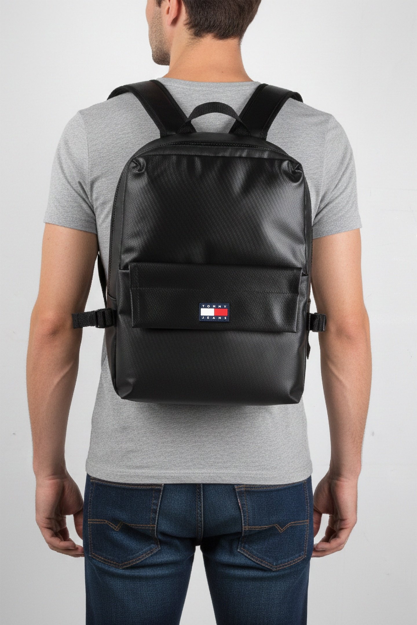 ELEVATED PU BACKPACK BLACK 1