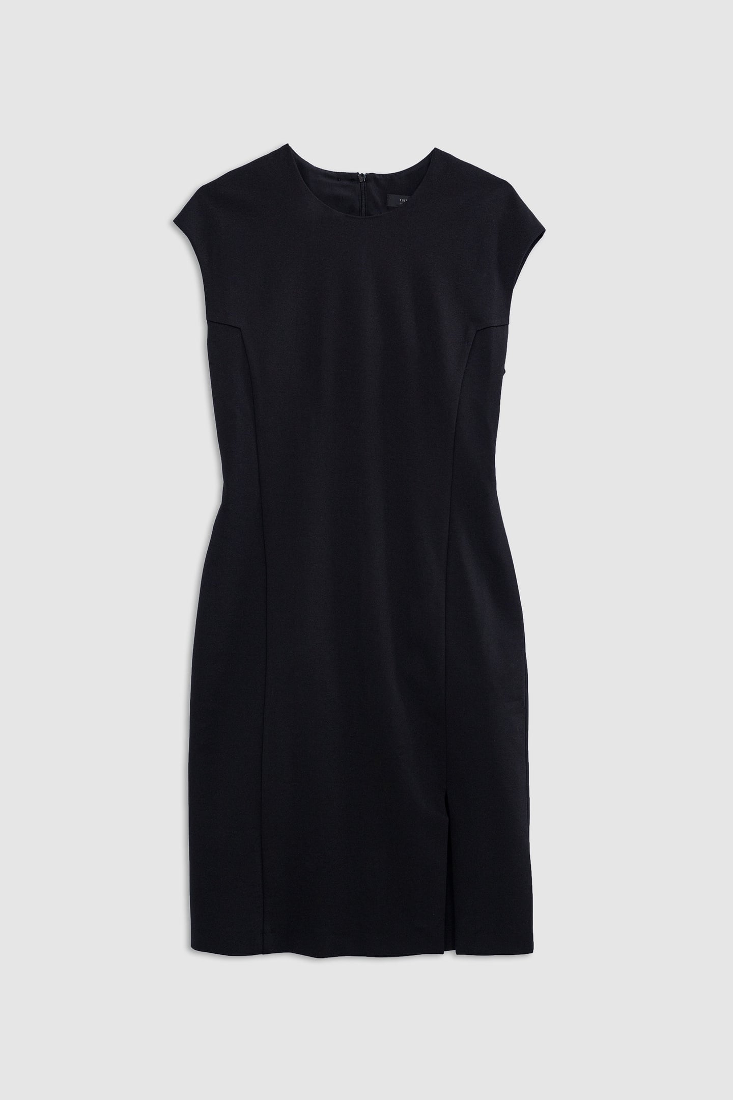 BLACK MILANO KNIT SPLIT DRESS 5