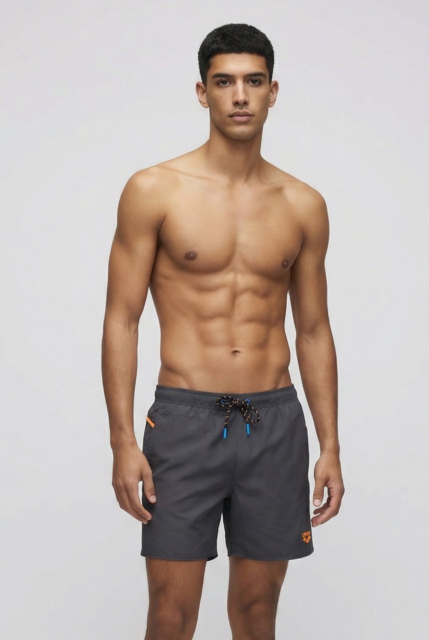 MEN'S ARENA PRO_FILE BEACH BOXER ASPHALT-NESPOLA 1