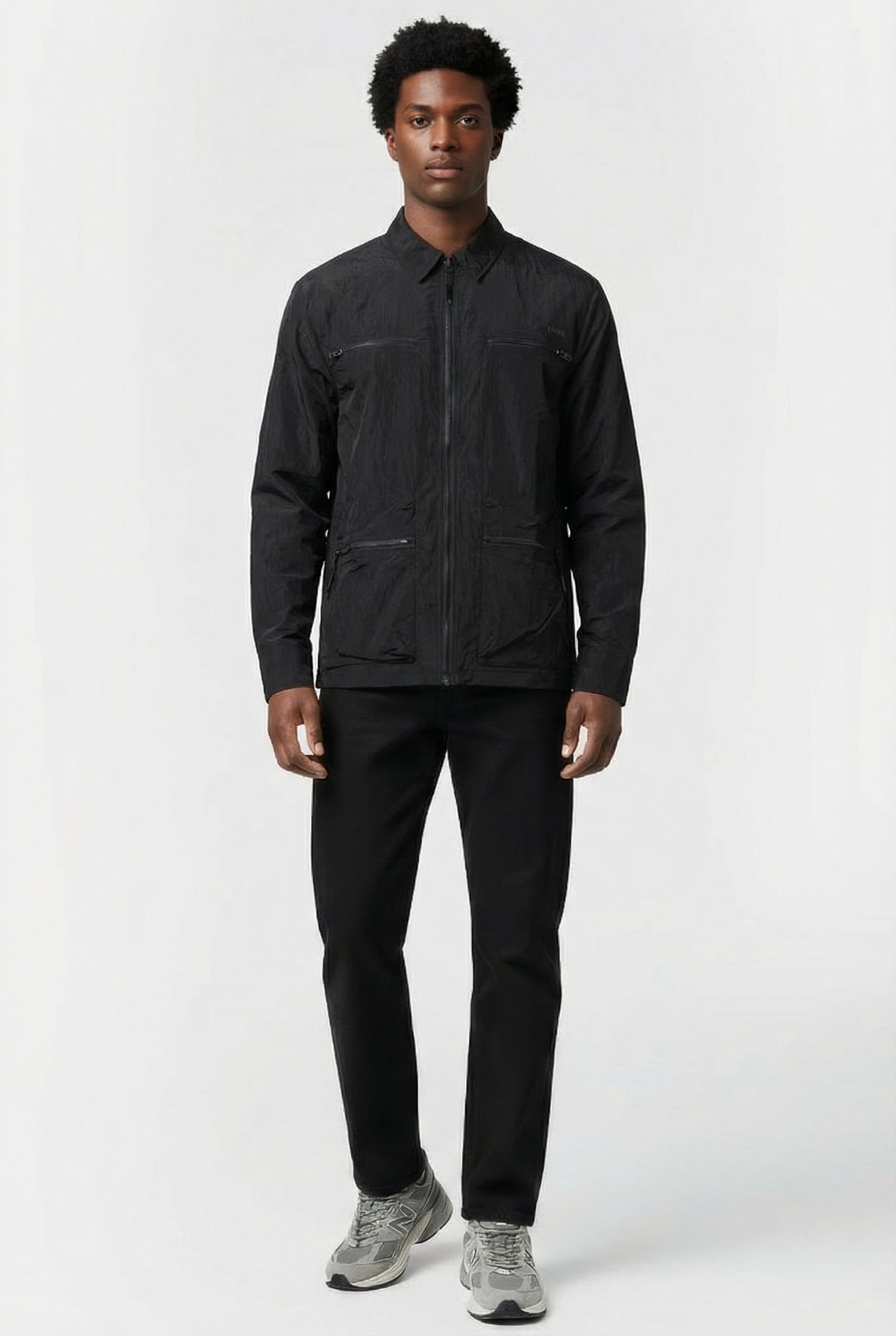 KANO OVERSHIRT BLACK UNISEX 4
