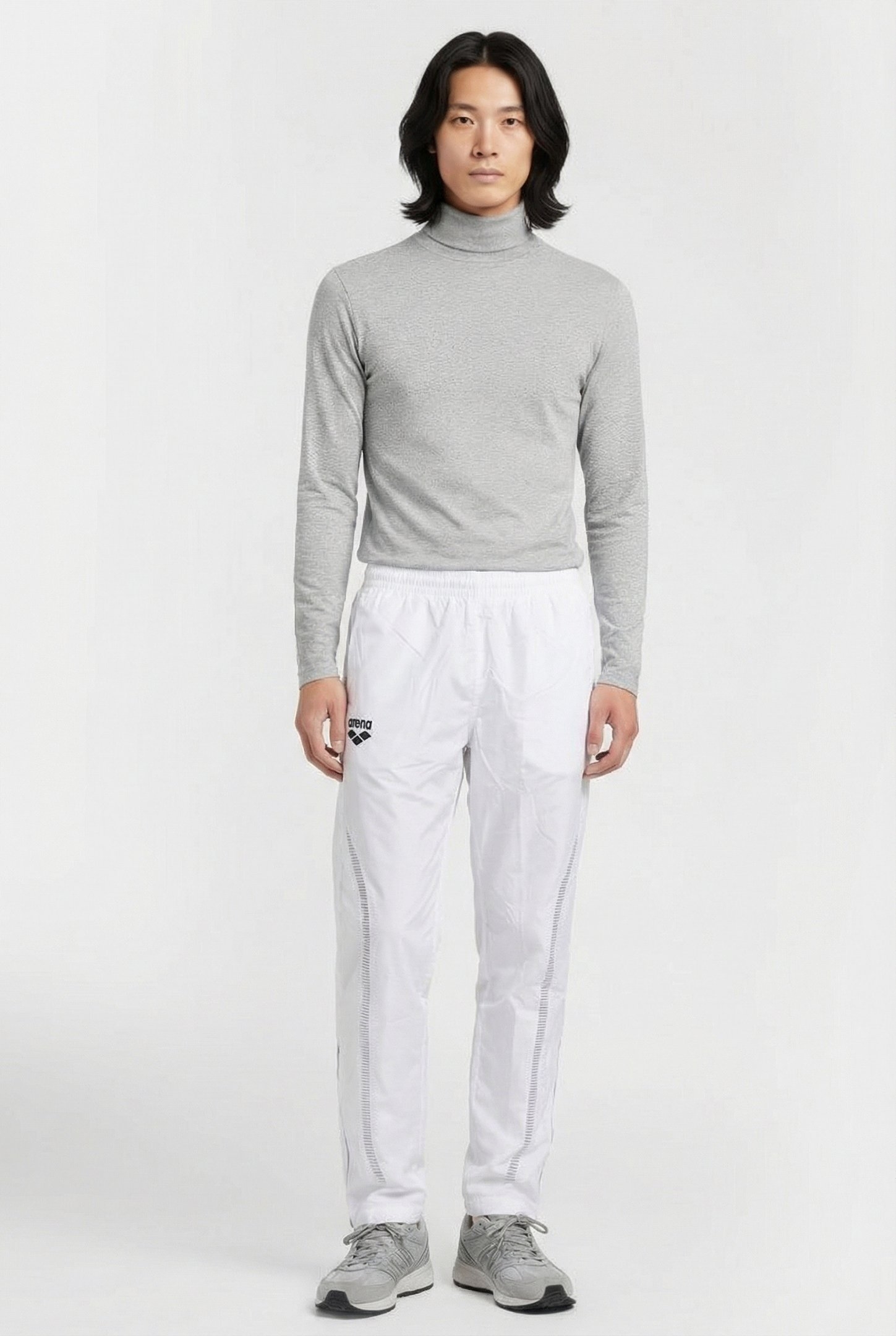 UNISEX TL WARM UP PANT WHITE 2