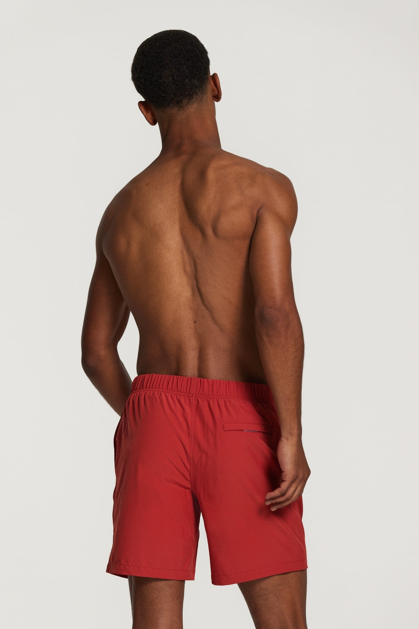 SWIMSHORT EASY MIKE SOLID TANDORI SPICE BROWN 4