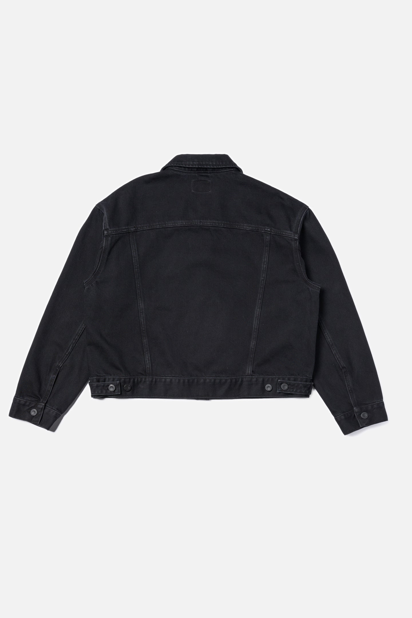 BERIT DENIM JACKET ASPHALT BLACK 4