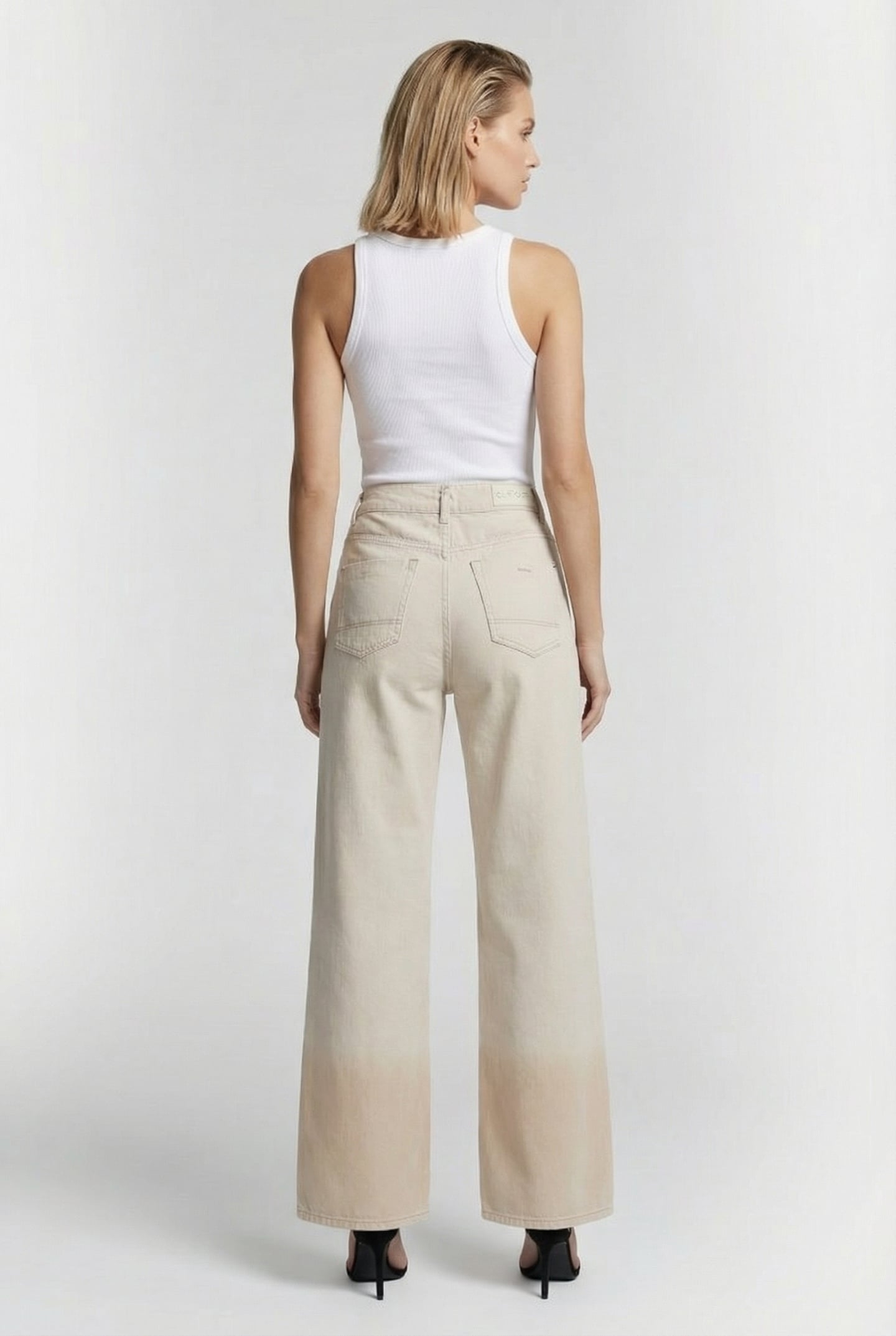 ALYA WIDELEG JEANS COLOURED DENIM ROSE SMOKE 2