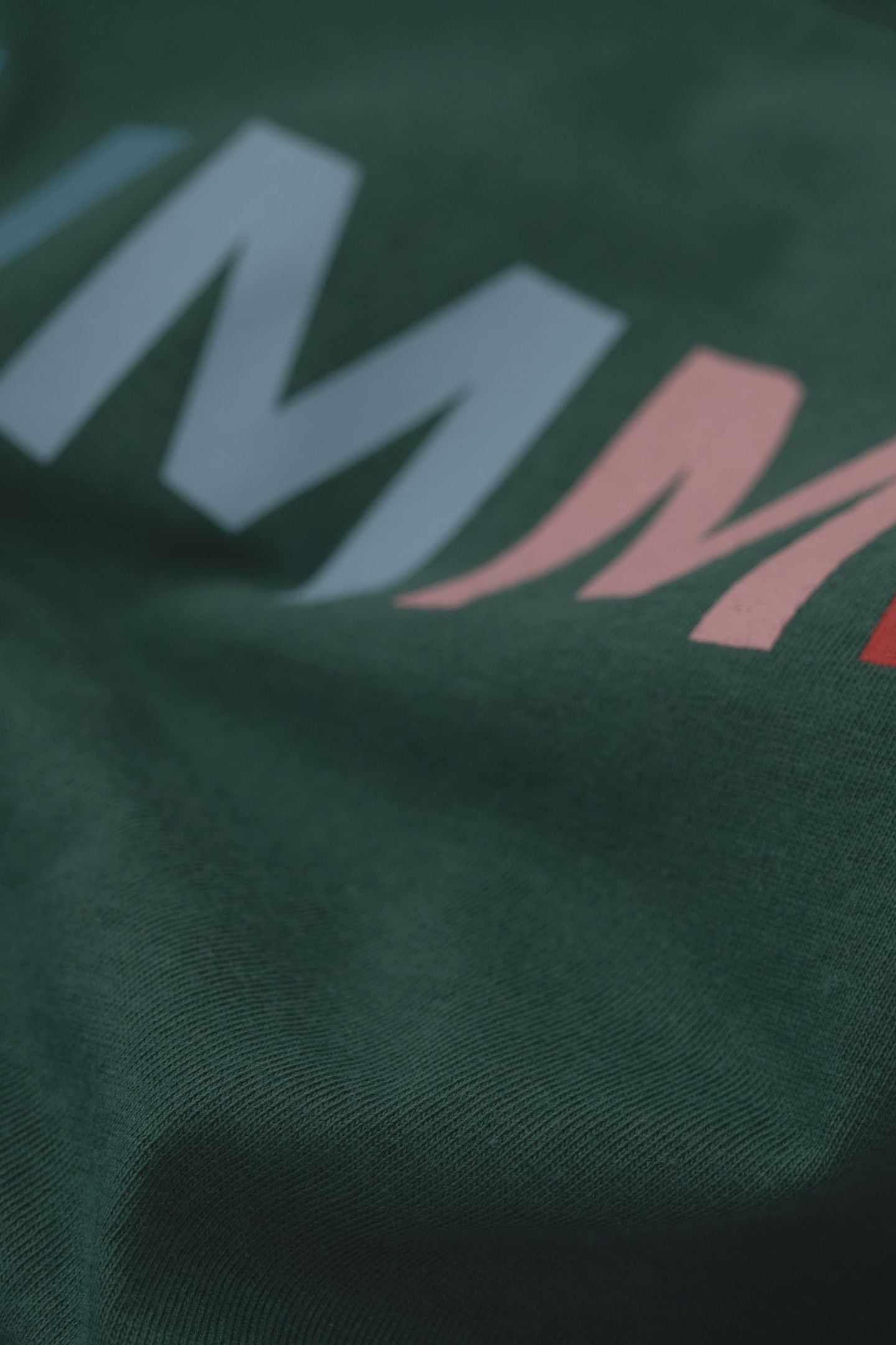 GREEN SHORT-SLEEVED T-SHIRT, COLOURED SLOGAN GREEN 6