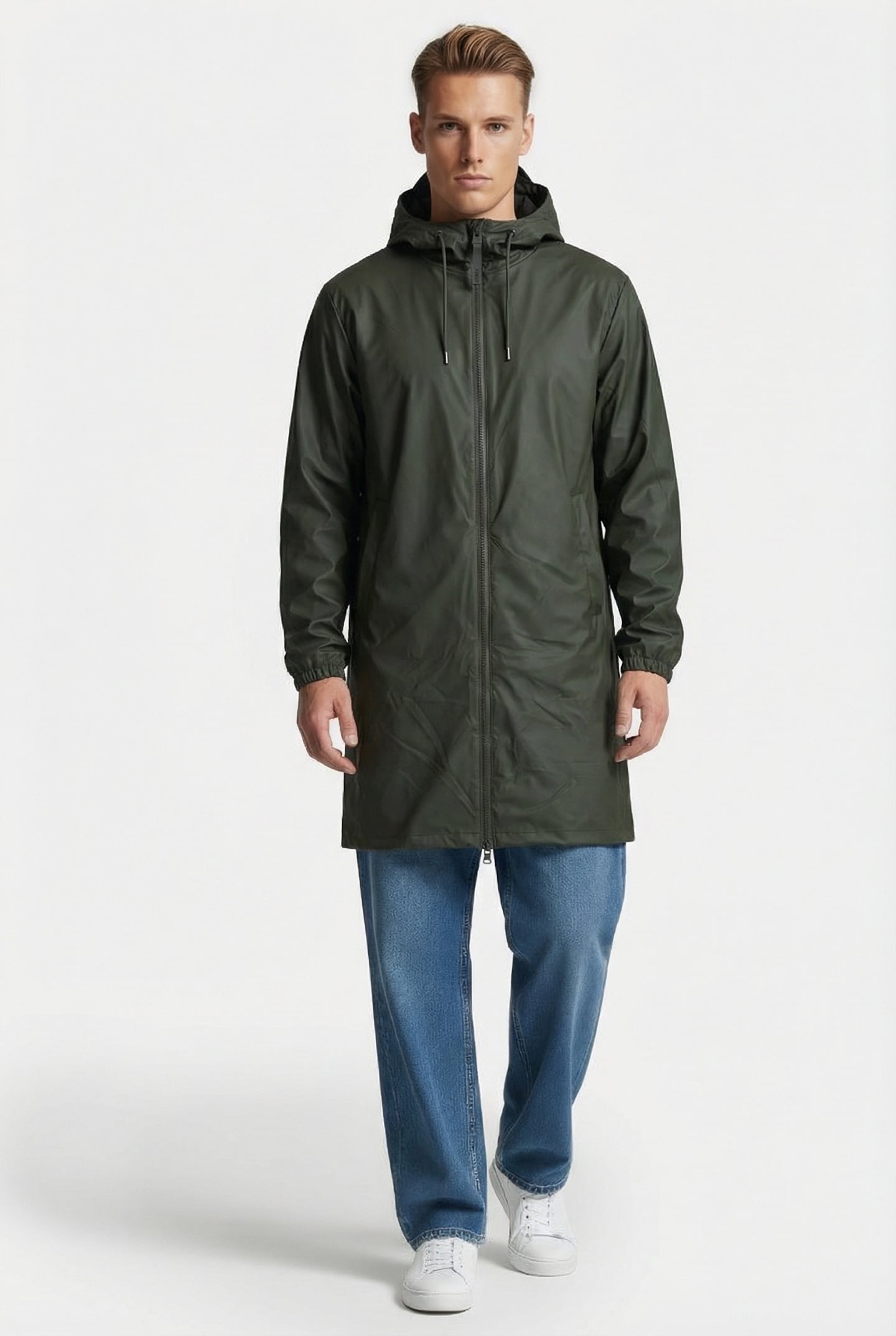 UNISEX LOHJA LONGER INSULATED JACKET W3T2 GREEN 4