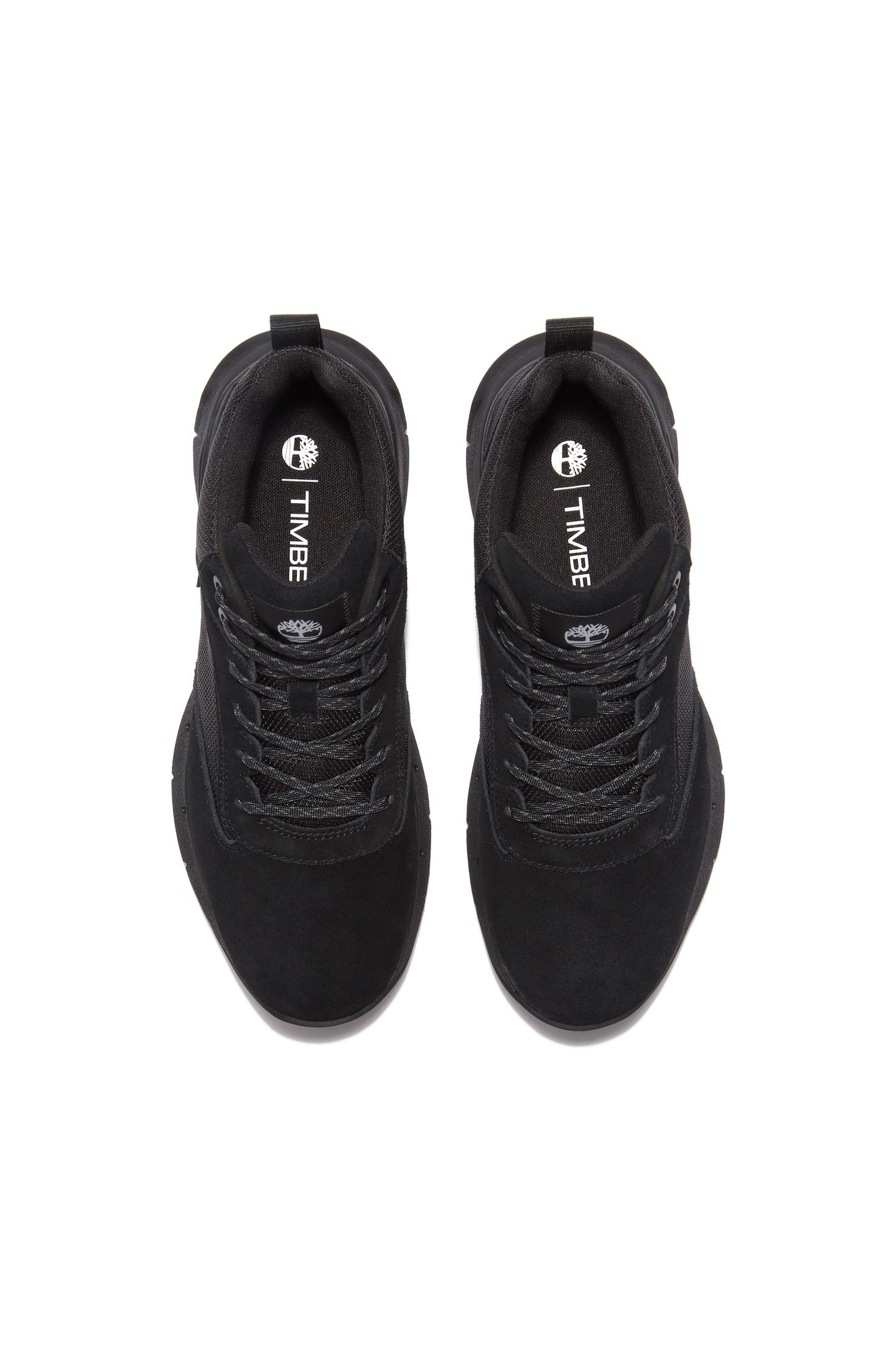 VOYAGER PARK MID LACE UP SNEAKER BLACK SUEDE 4
