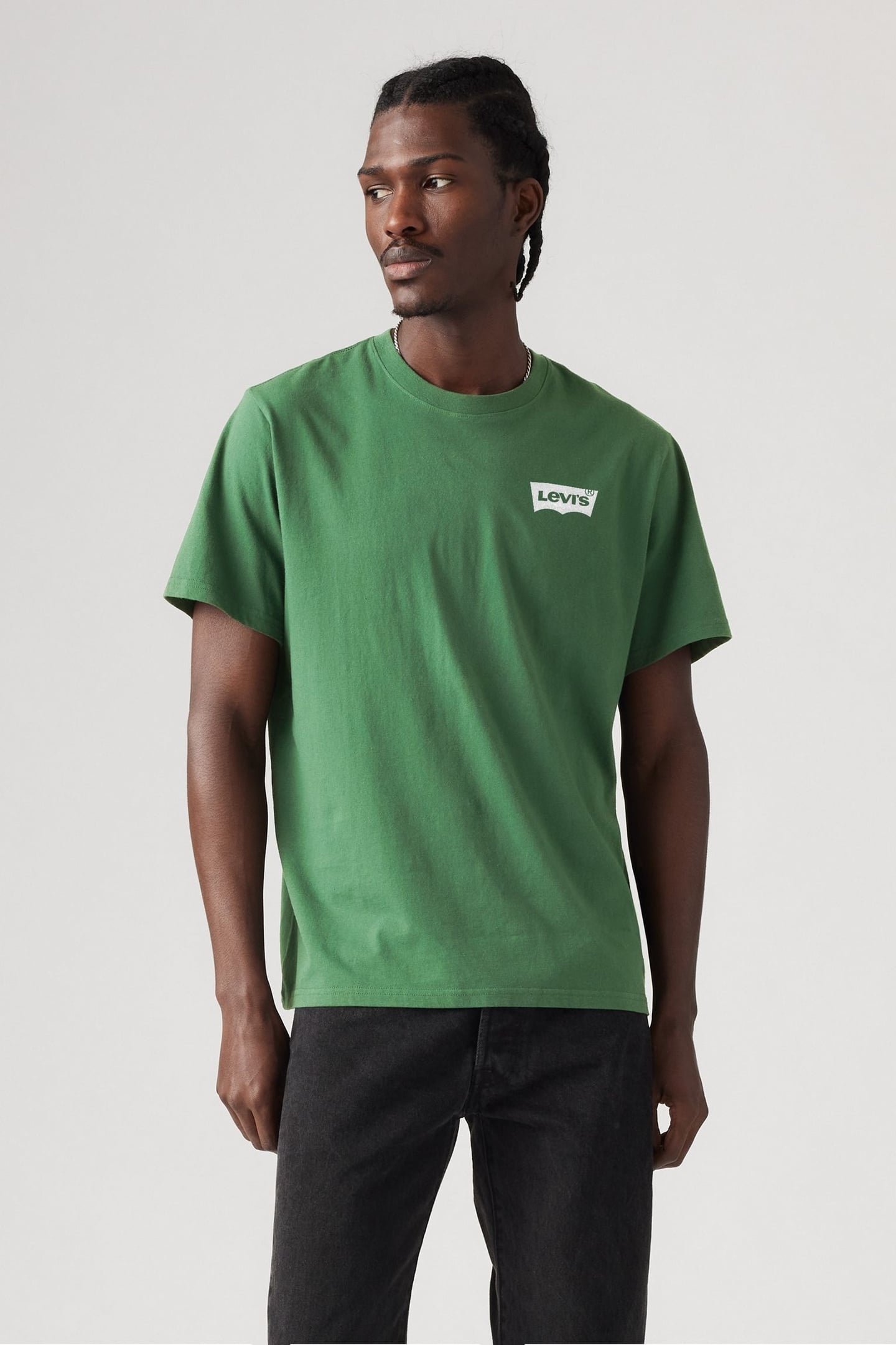 LSEGRAPHIC CREWNECK TE WHITE BW DARK GR 1